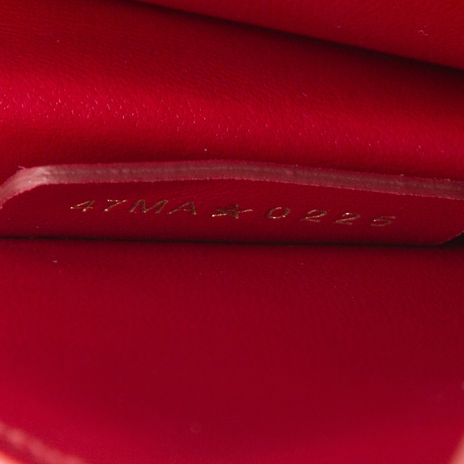 Christian Dior 2025 Red Patent Leather Cannage Mini My Dior Bag w/ Box & Chain