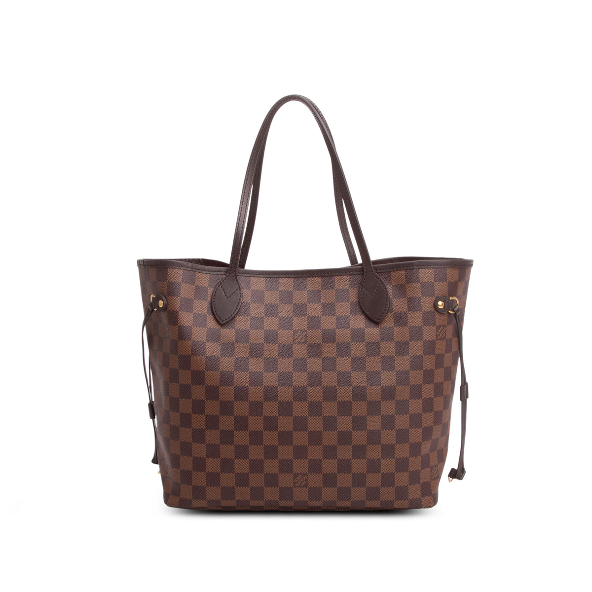 Louis Vuitton Damier Ebene Neverfull MM w/ Pouch