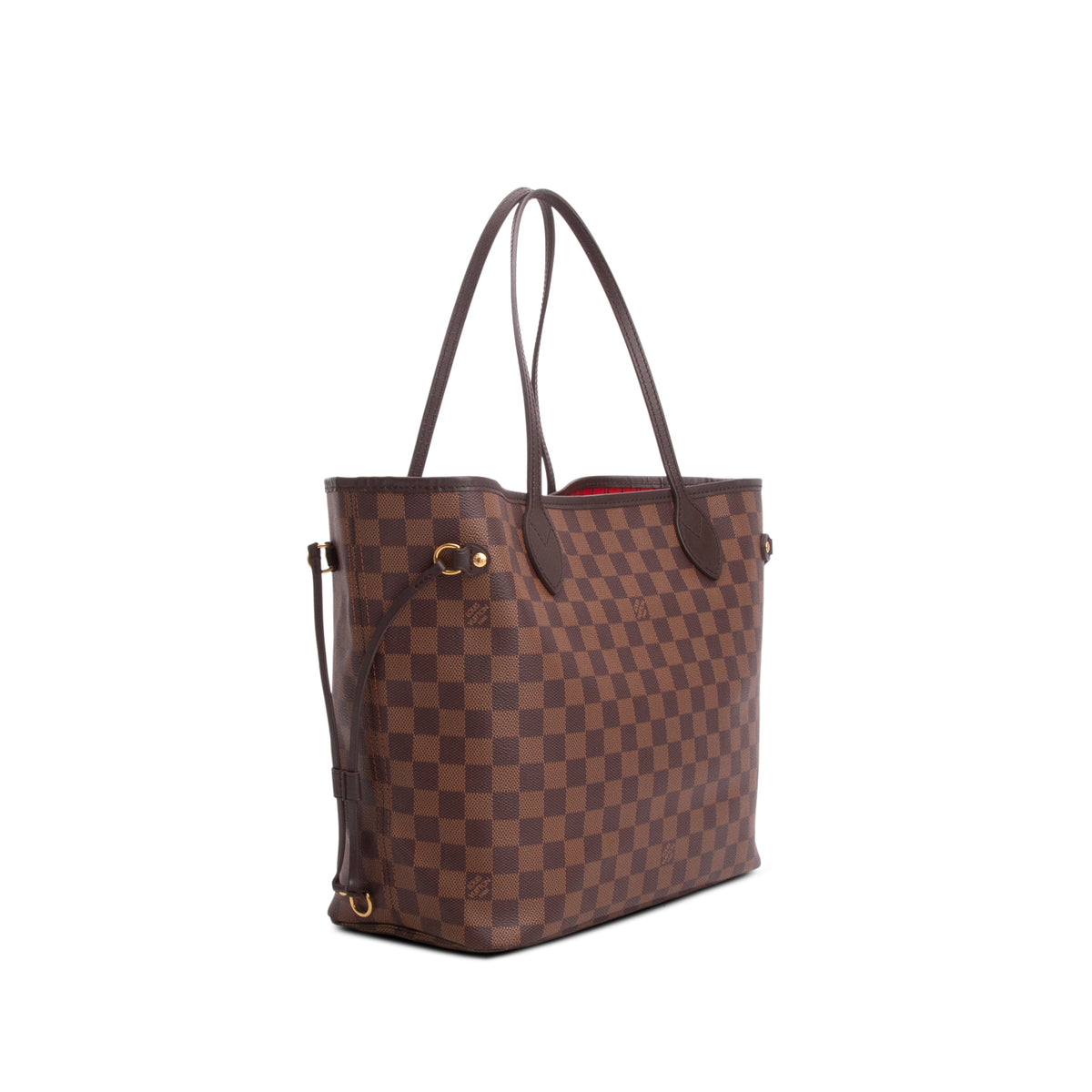 Louis Vuitton Damier Ebene Neverfull MM w/ Pouch