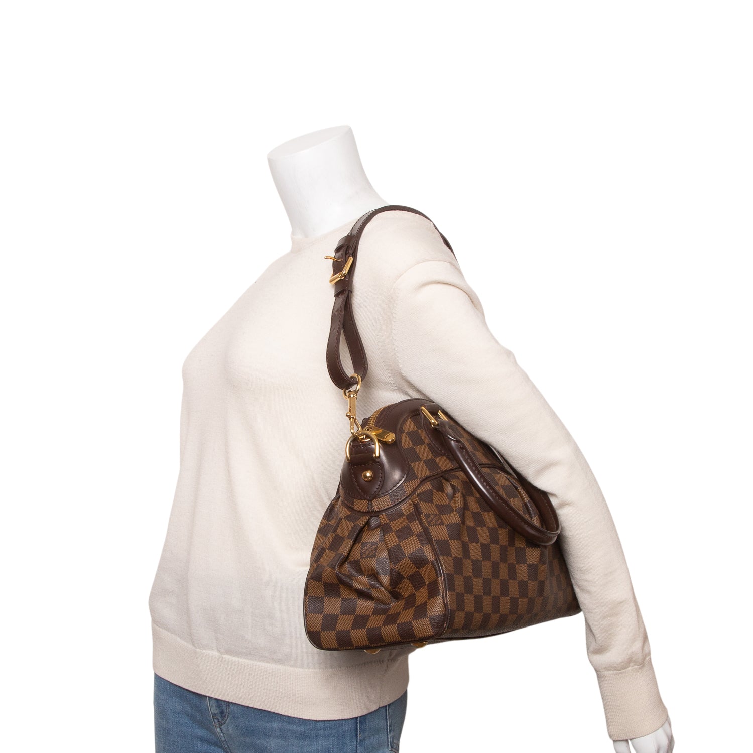 Louis Vuitton Damier Ebene Trevi PM w/ Strap