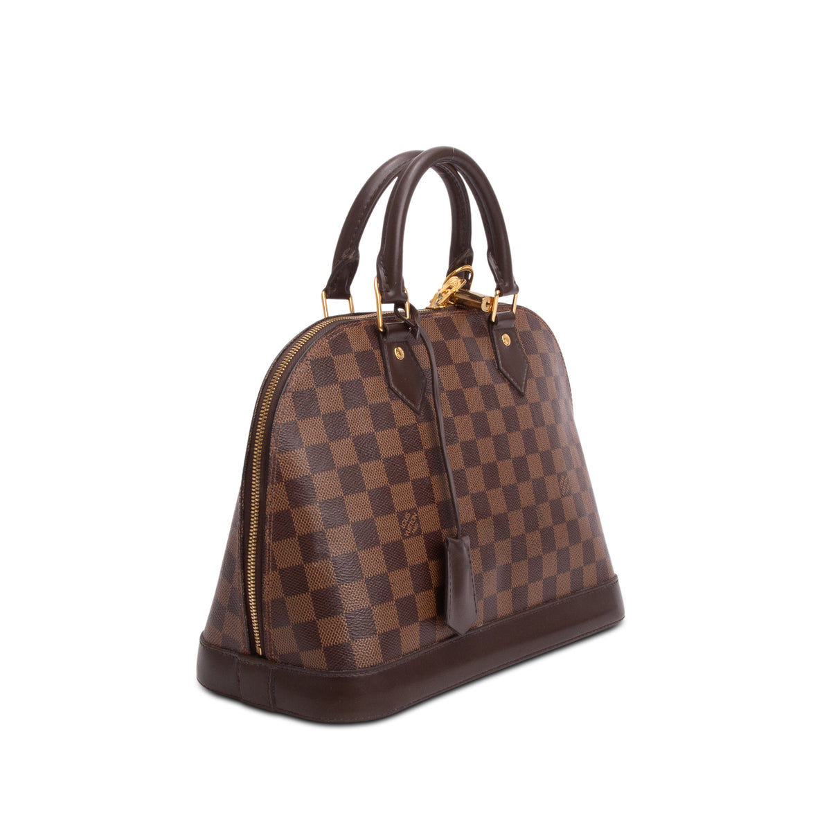 Louis Vuitton 2020 Damier Ebene Alma PM w/ Receipt