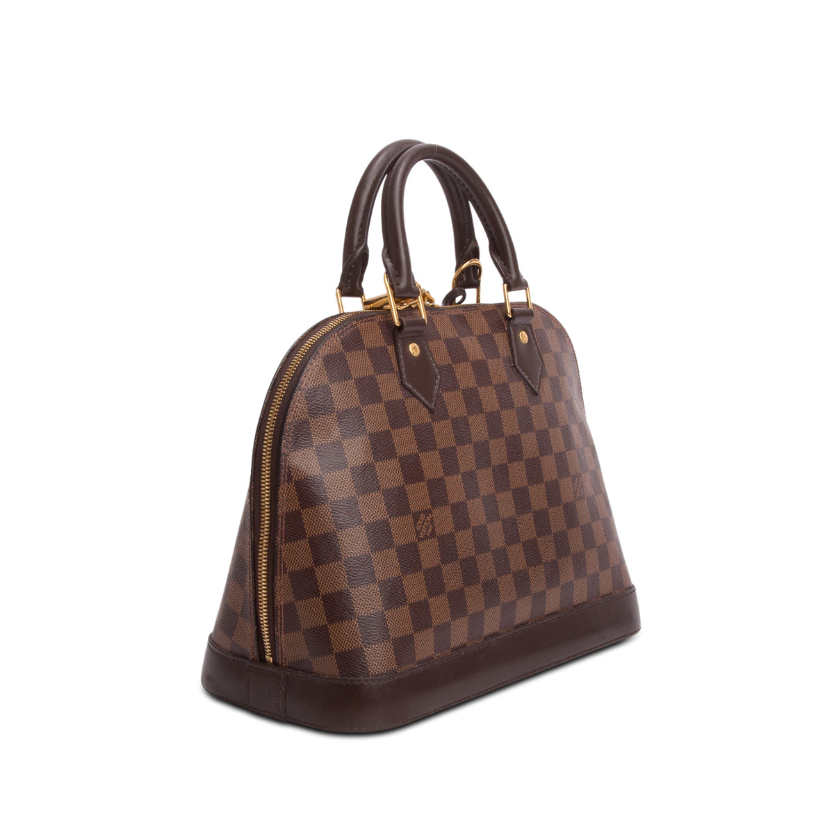 Louis Vuitton 2020 Damier Ebene Alma PM w/ Receipt