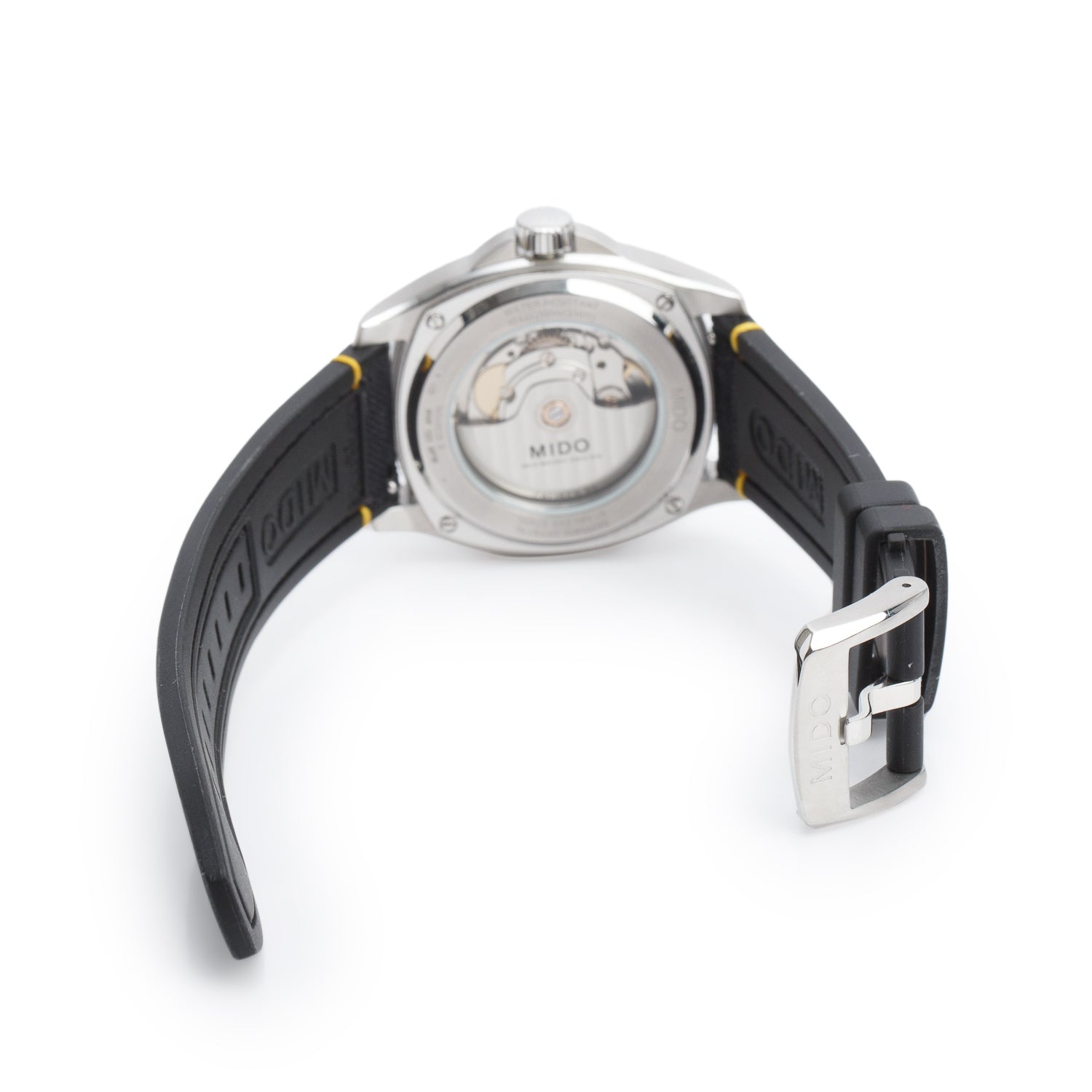 Mido 2025 Stainless Steel Multifort TV Big Date 40 MM Automatic Watch Grey Dial w/ Box, Papers & Extra Strap