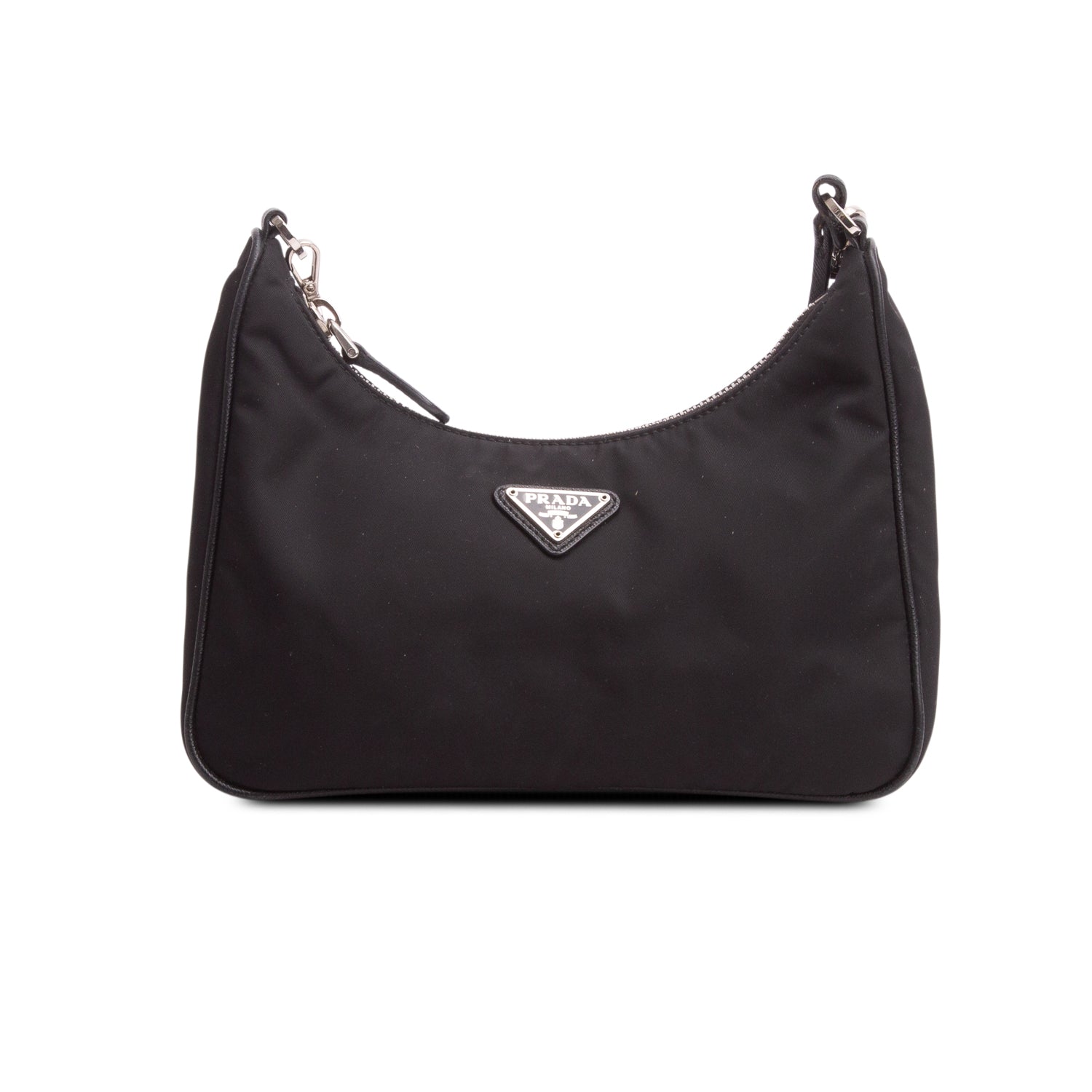 Prada Black Re-Edition 2005 Re-Nylon Shoulder Bag