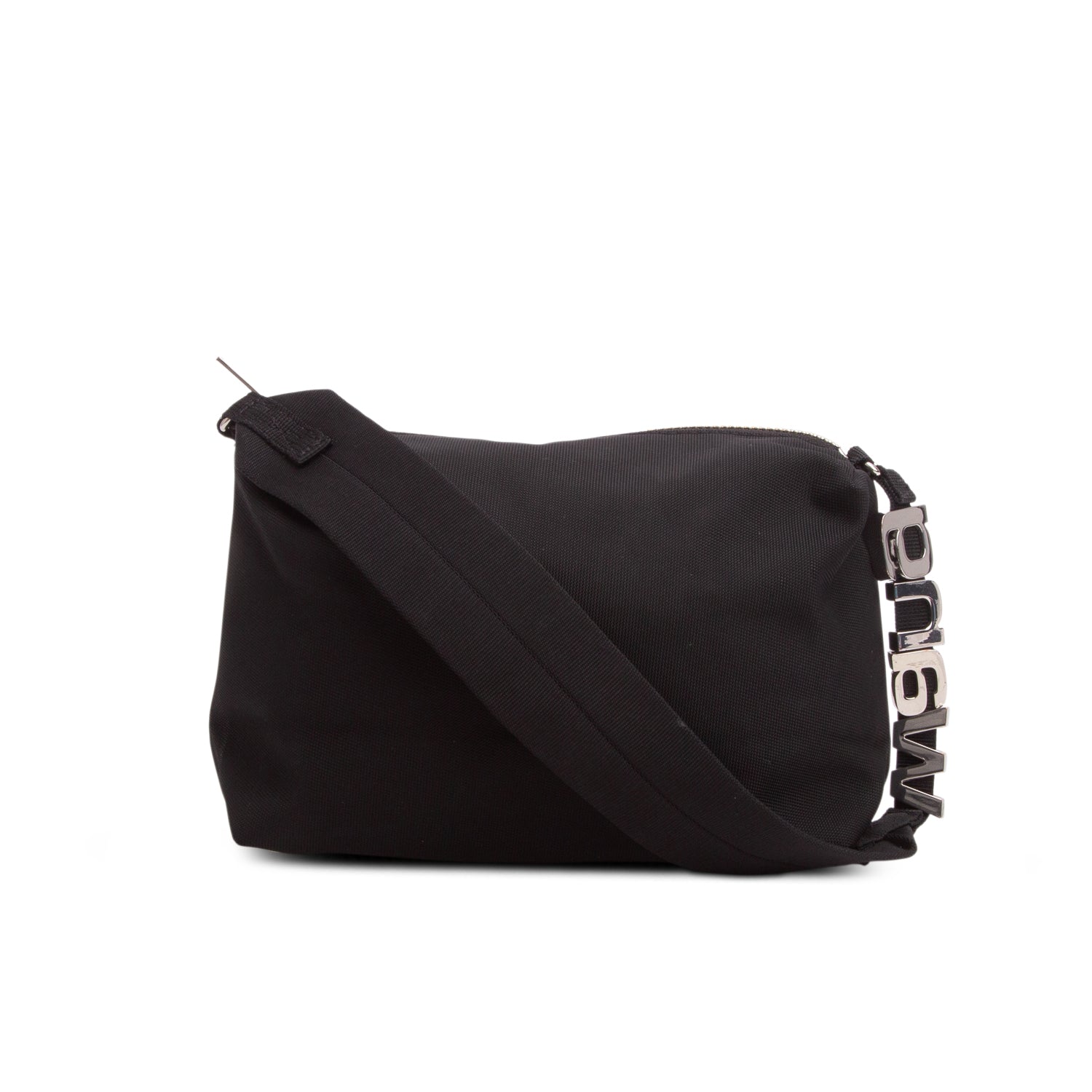 Alexander Wang Black Nylon Heiress Shoulder Bag