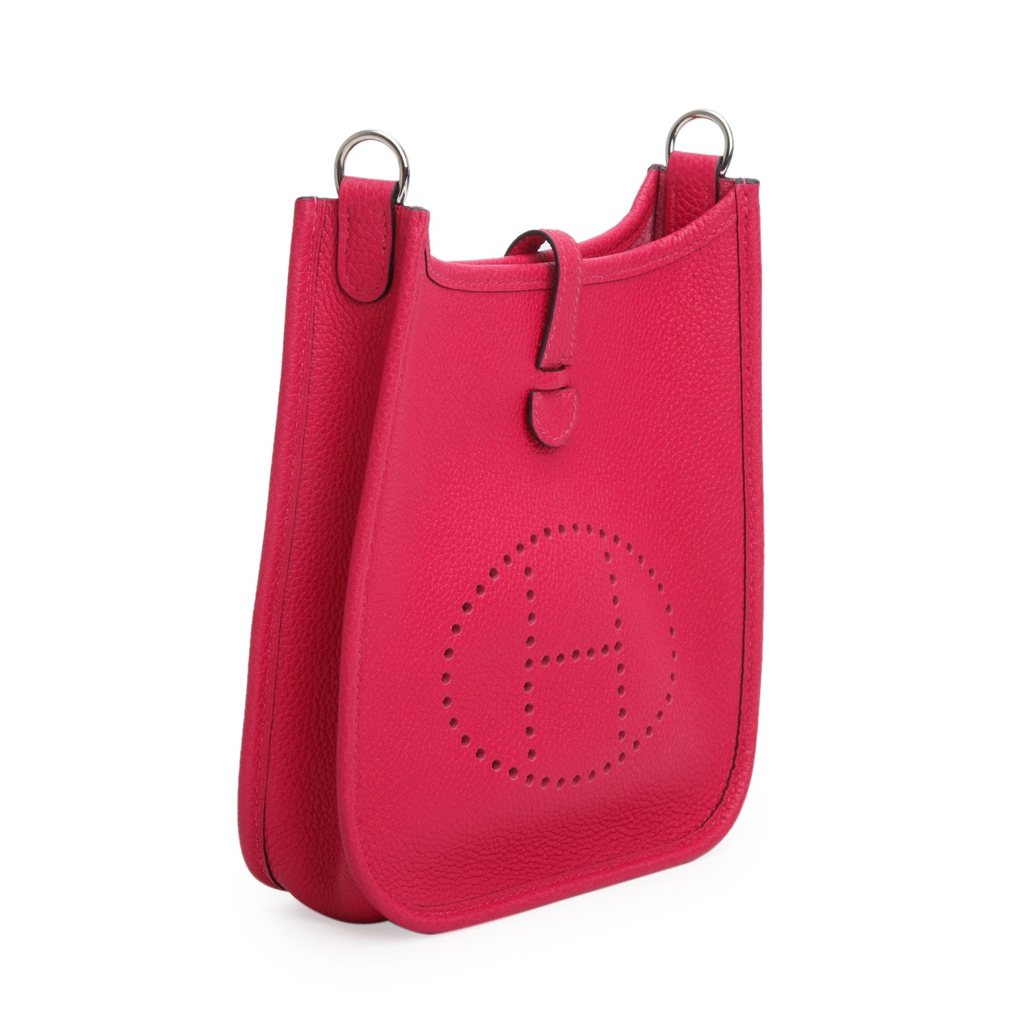 Hermes 2021 Rose Extreme Taurillon Clemence Amazone Evelyne TPM 16