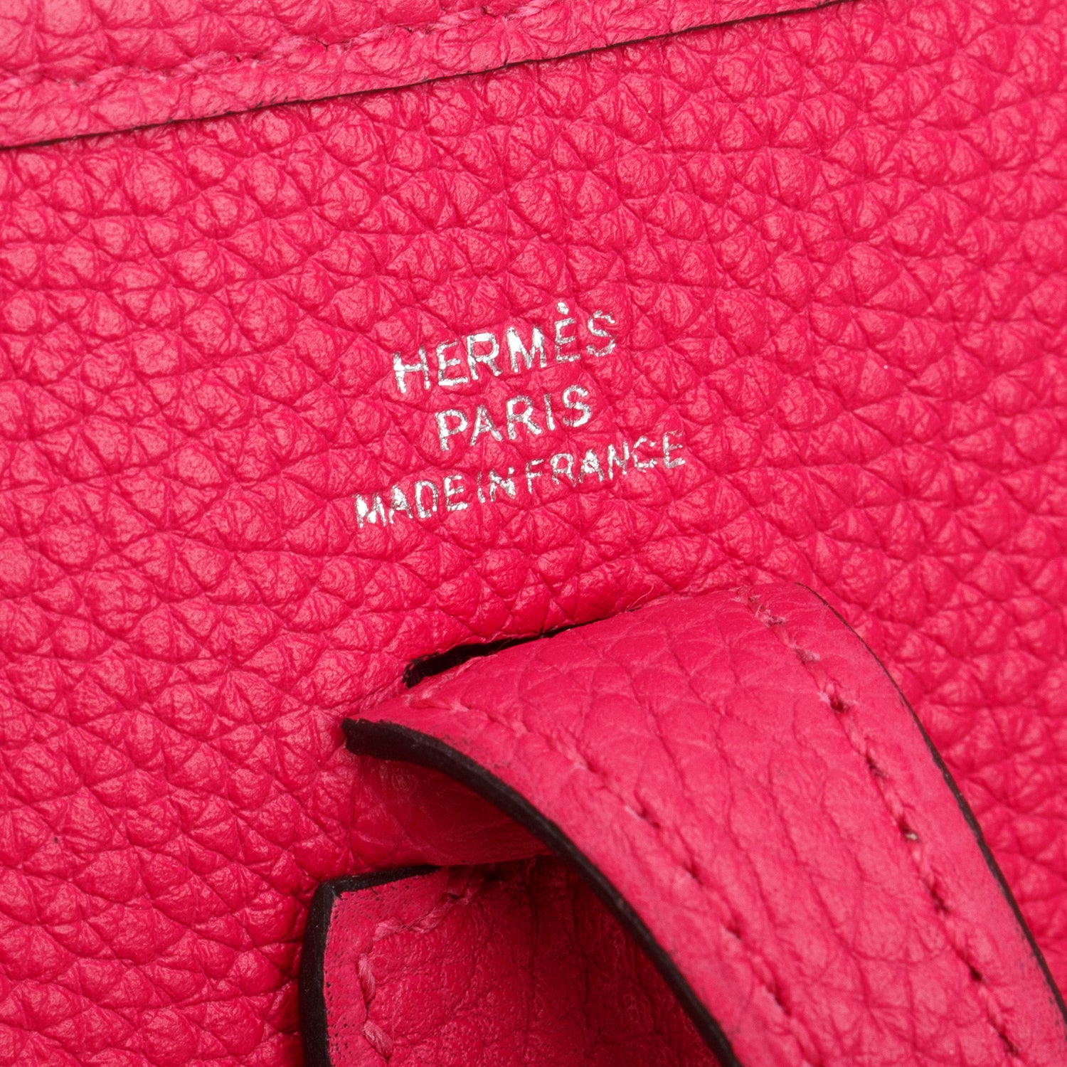 Hermes 2021 Rose Extreme Taurillon Clemence Amazone Evelyne TPM 16
