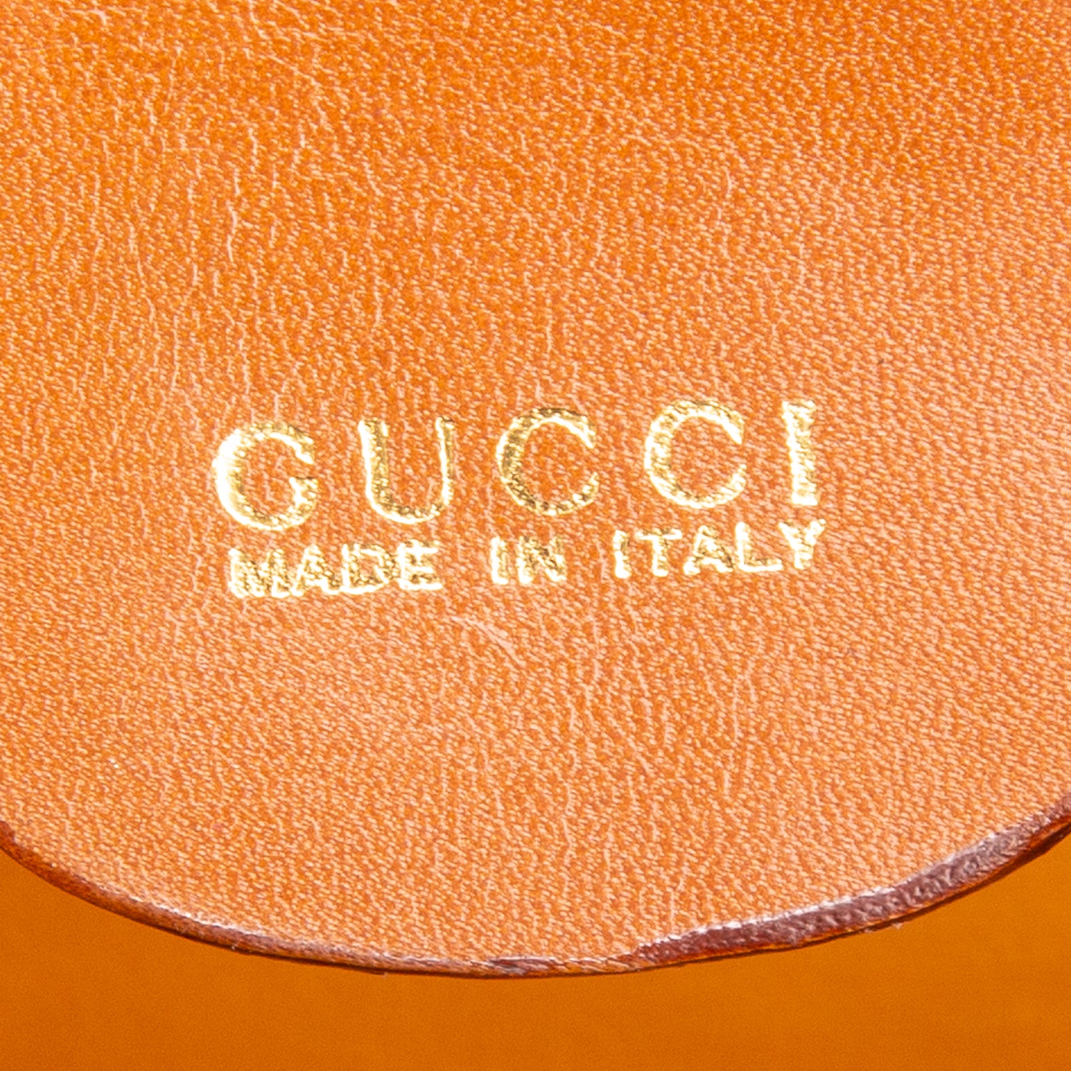 Gucci Vintage Brown Calfskin Shoulder Bag