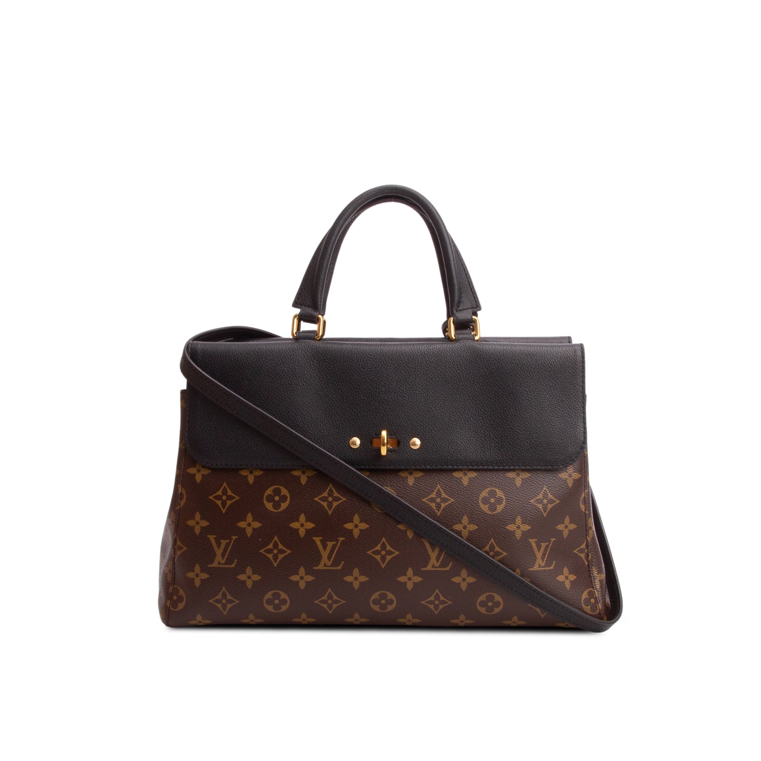 Louis Vuitton Monogram Black Venus w/ Box & Strap