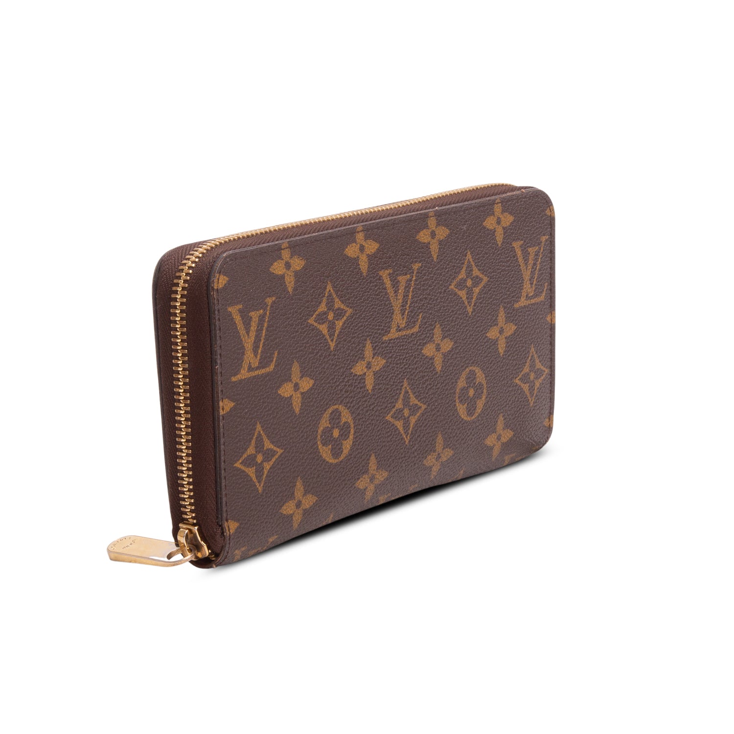Louis Vuitton Monogram Zippy Wallet w/ Box & Receipt