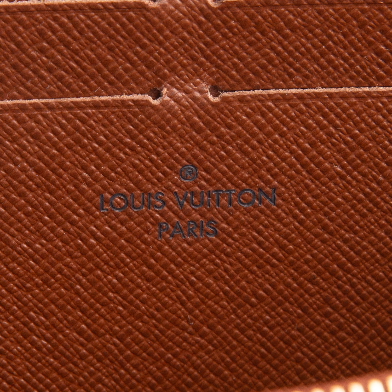 Louis Vuitton Monogram Zippy Wallet w/ Box & Receipt