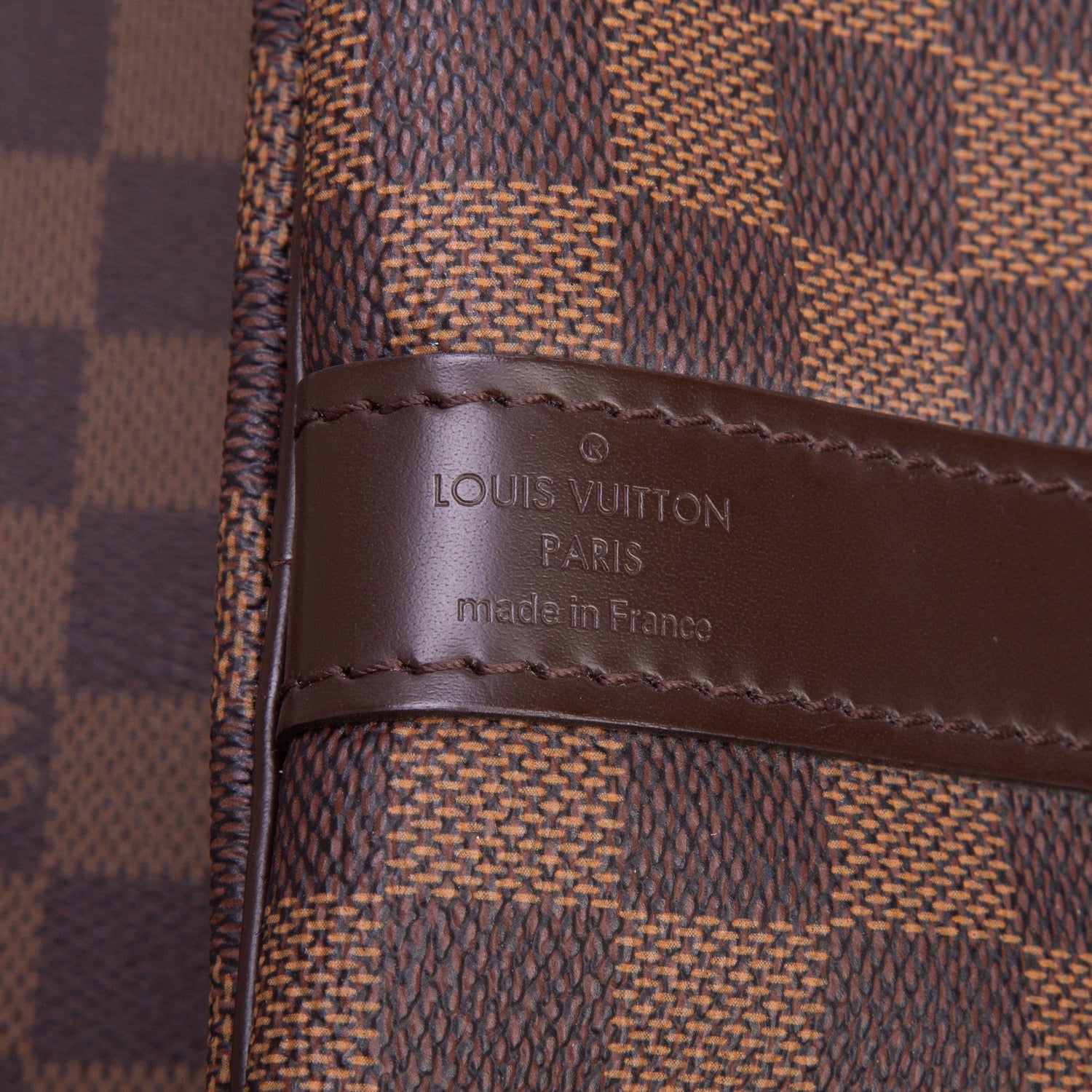 Louis Vuitton Damier Ebene Keepall Bandouliere 55 w/ Strap
