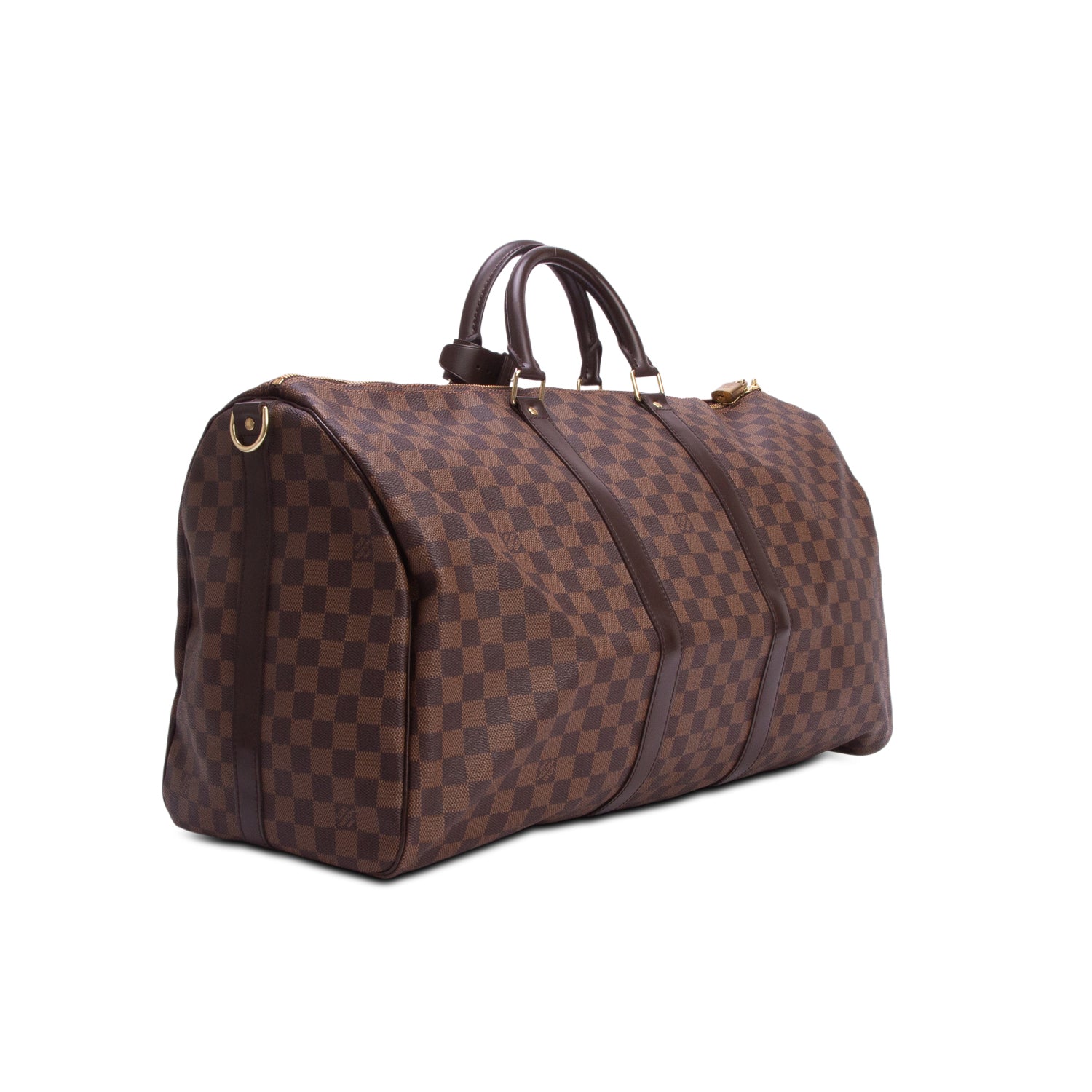 Louis Vuitton Damier Ebene Keepall Bandouliere 55 w/ Strap