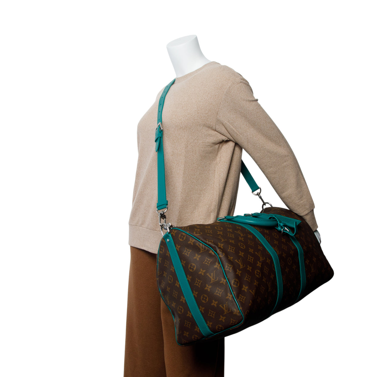 Louis Vuitton Monogram Keepall Bandouliere 50 w/ Strap