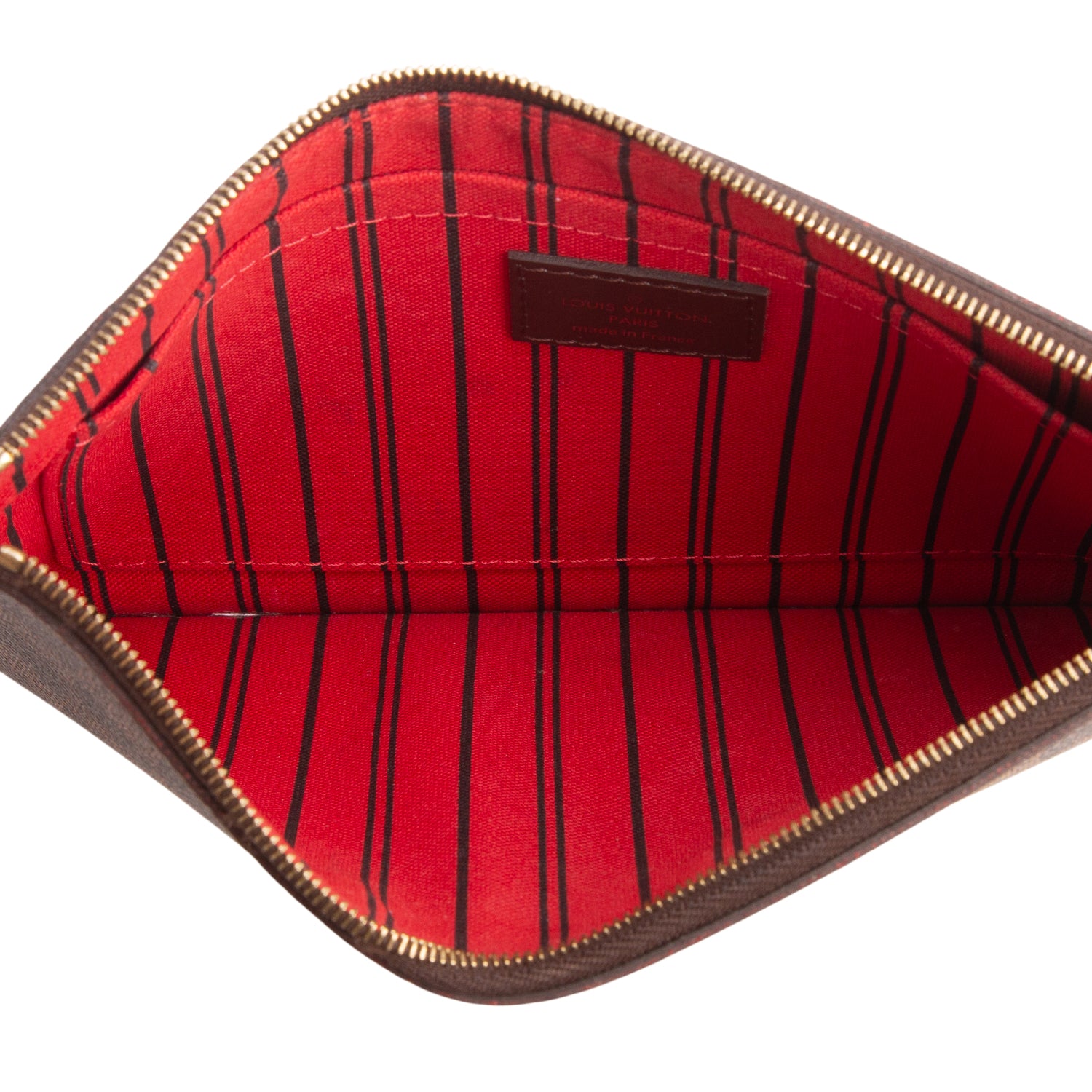 Louis Vuitton Damier Ebene Neverfull Pochette