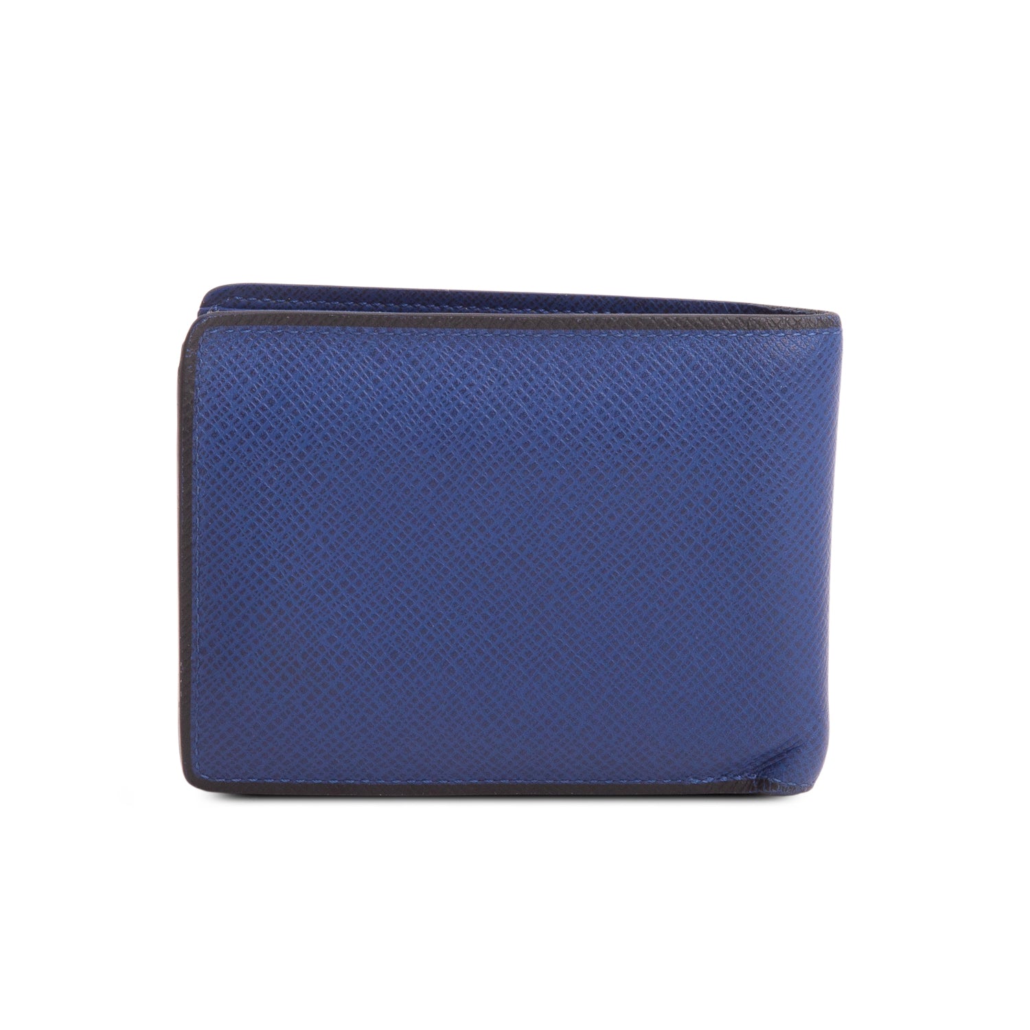 Louis Vuitton Blue Taiga Multiple Wallet w/ Box