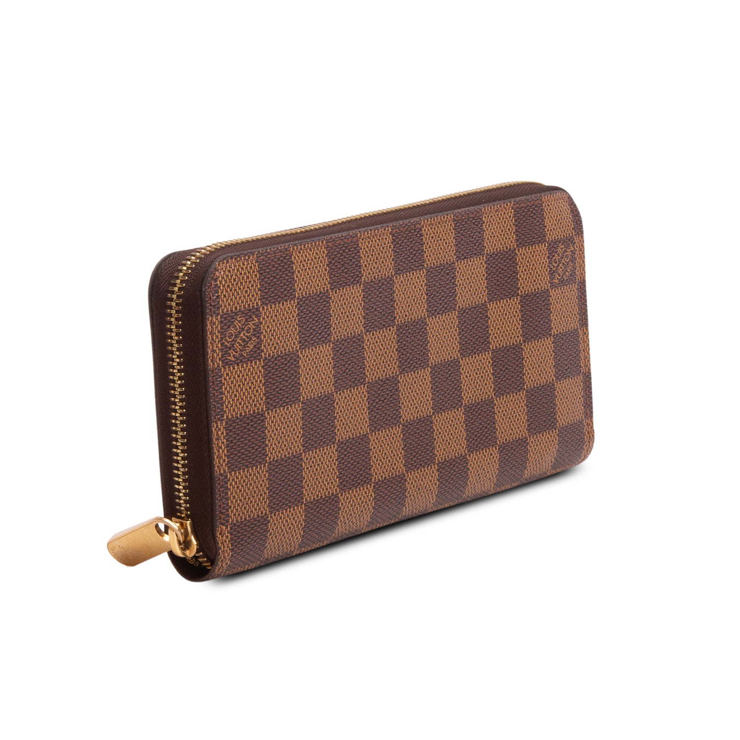 Louis Vuitton Damier Ebene Zippy Wallet w/ Box