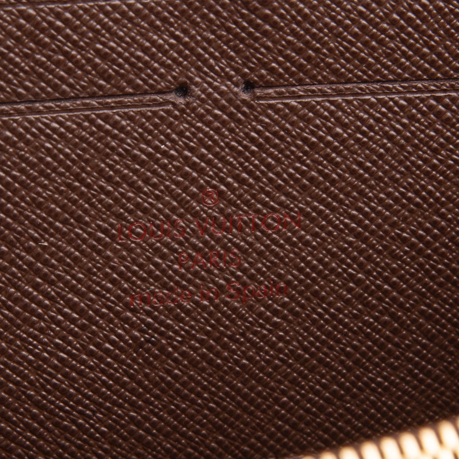 Louis Vuitton Damier Ebene Zippy Wallet w/ Box