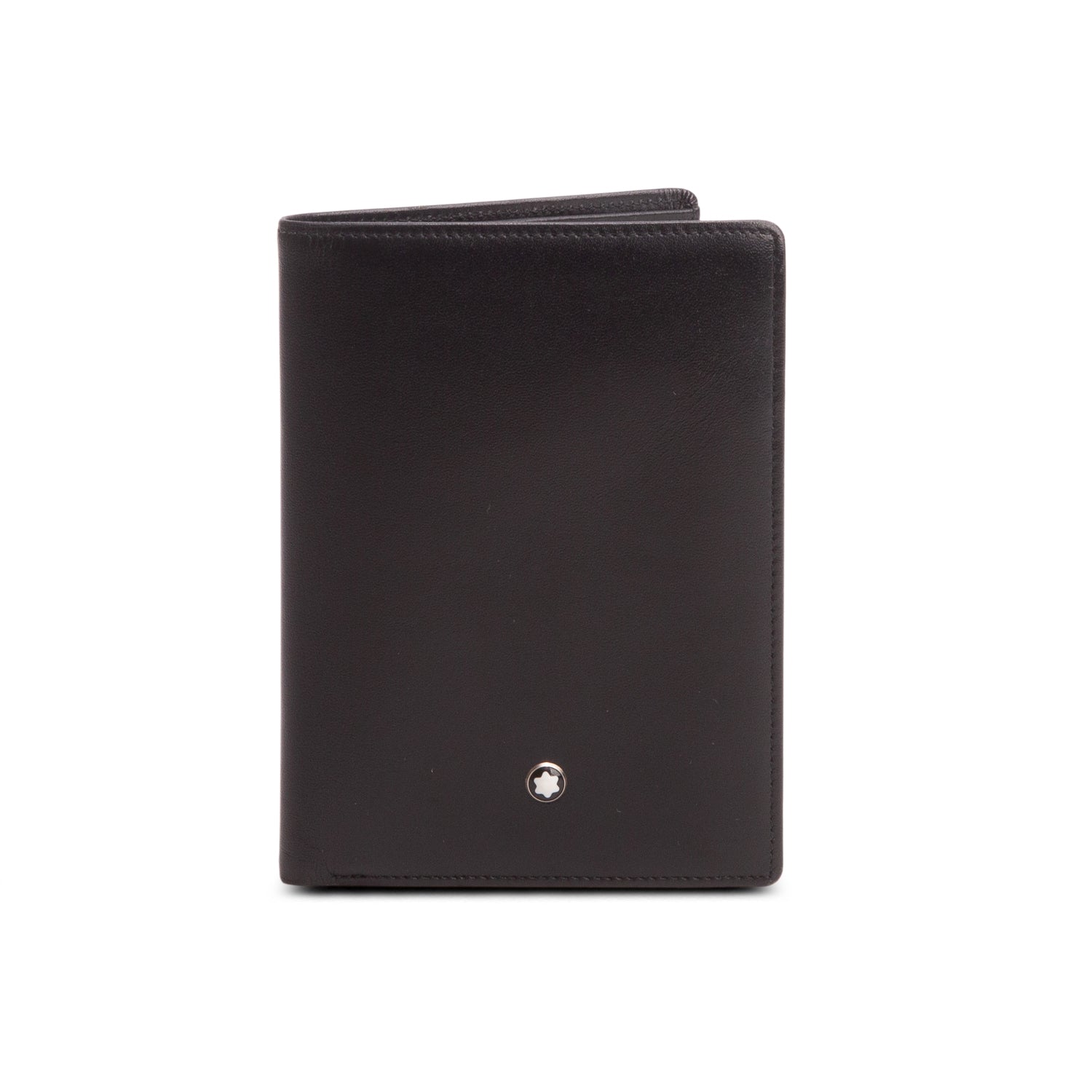 Montblanc Black Leather Meisterstuck Card Holder