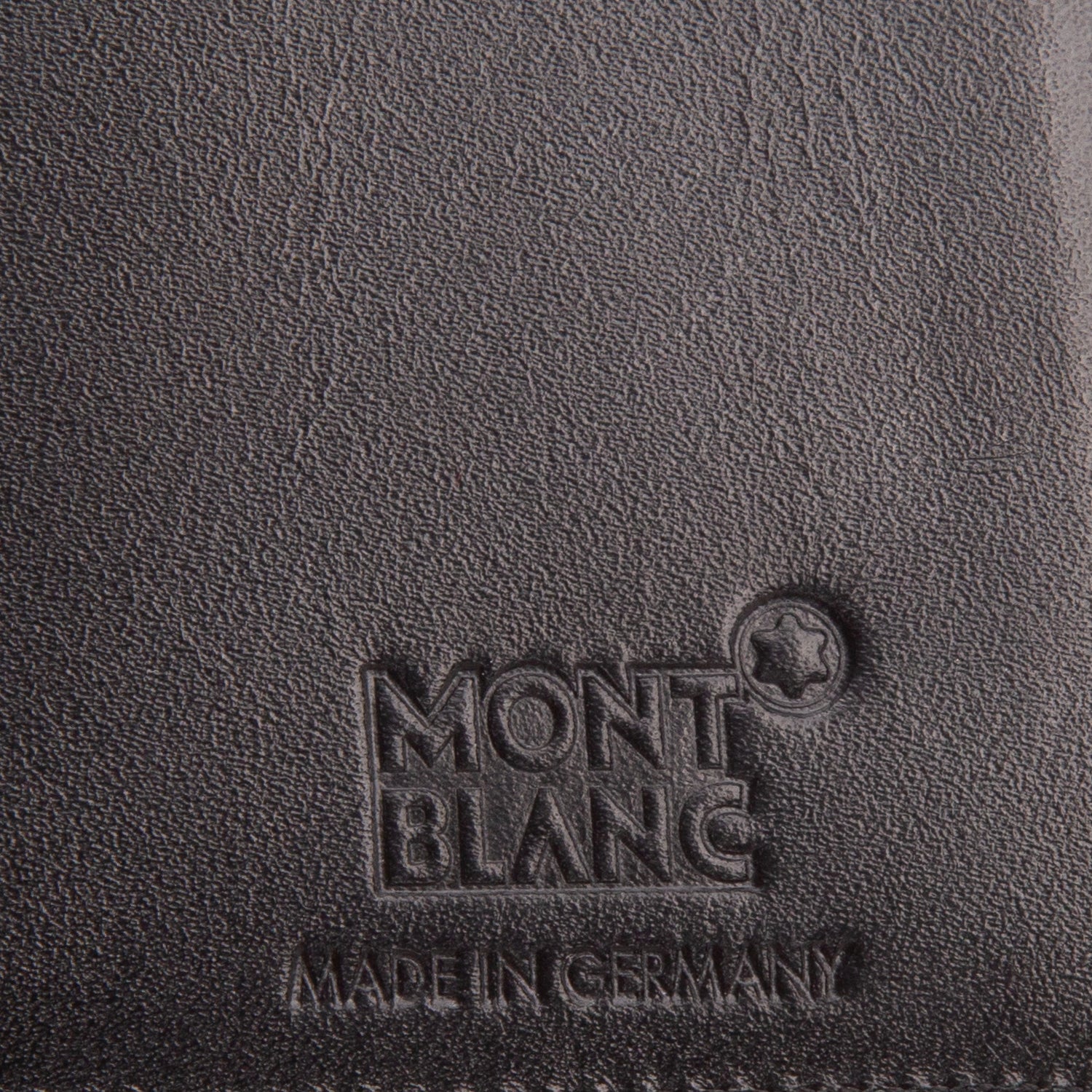 Montblanc Black Leather Meisterstuck Card Holder
