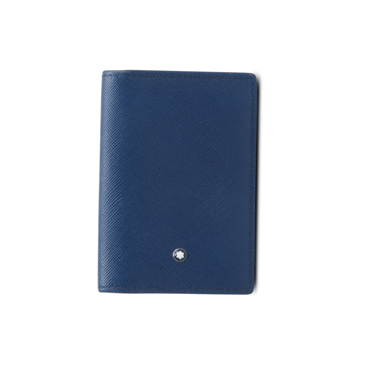 Montblanc Navy Saffiano Leather Sartorial Card Holder