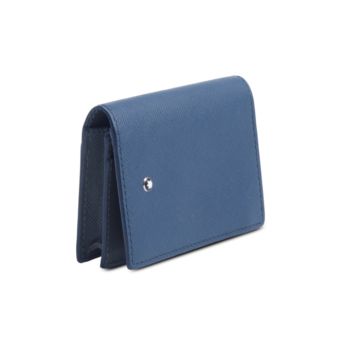 Montblanc Navy Saffiano Leather Sartorial Card Holder