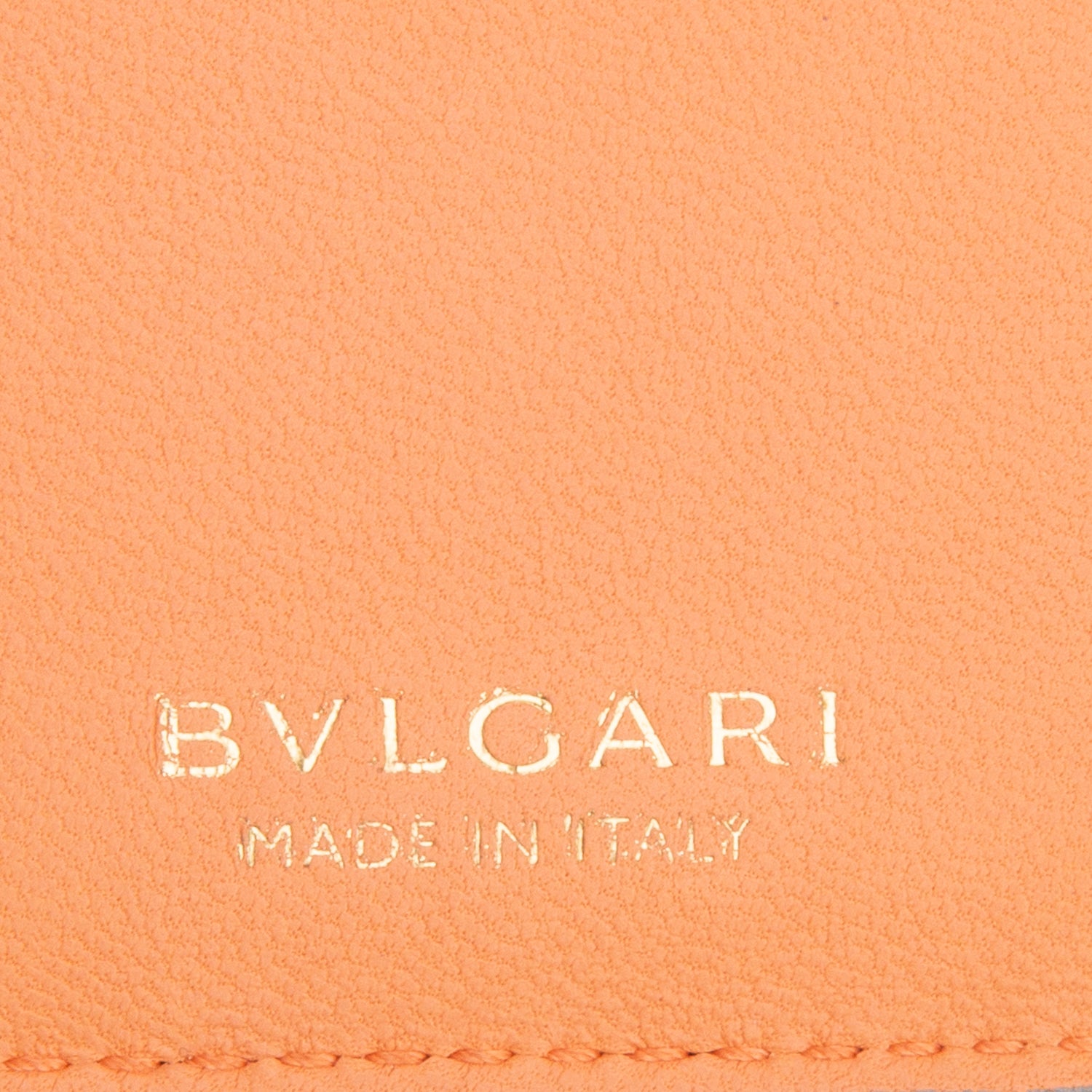 Bulgari Blue Calfskin Serpenti Forever Folded Card Holder w/ Box