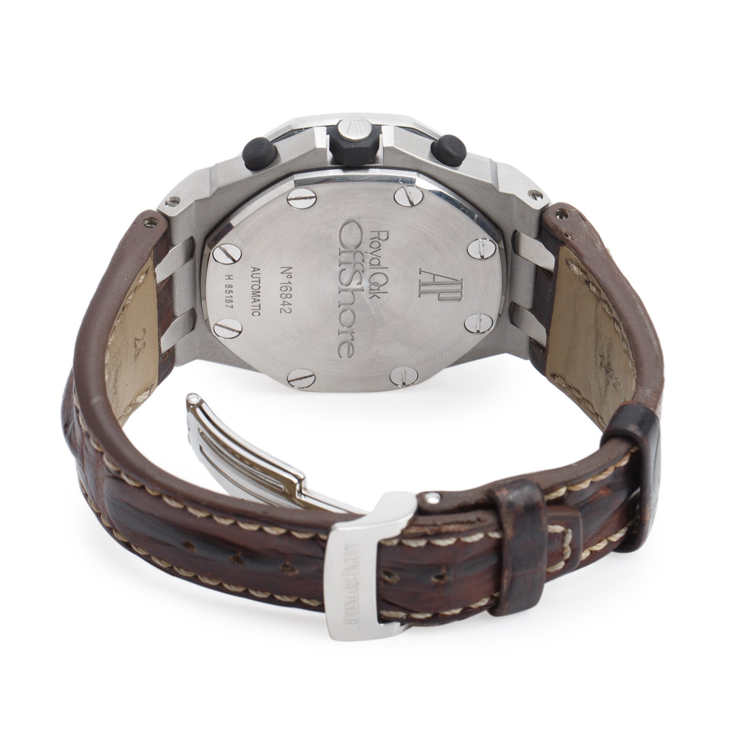 Audemars Piguet Stainless Steel Royal Oak Offshore 42 MM Automatic Chronograph Watch White Dial w/ Box & Papers