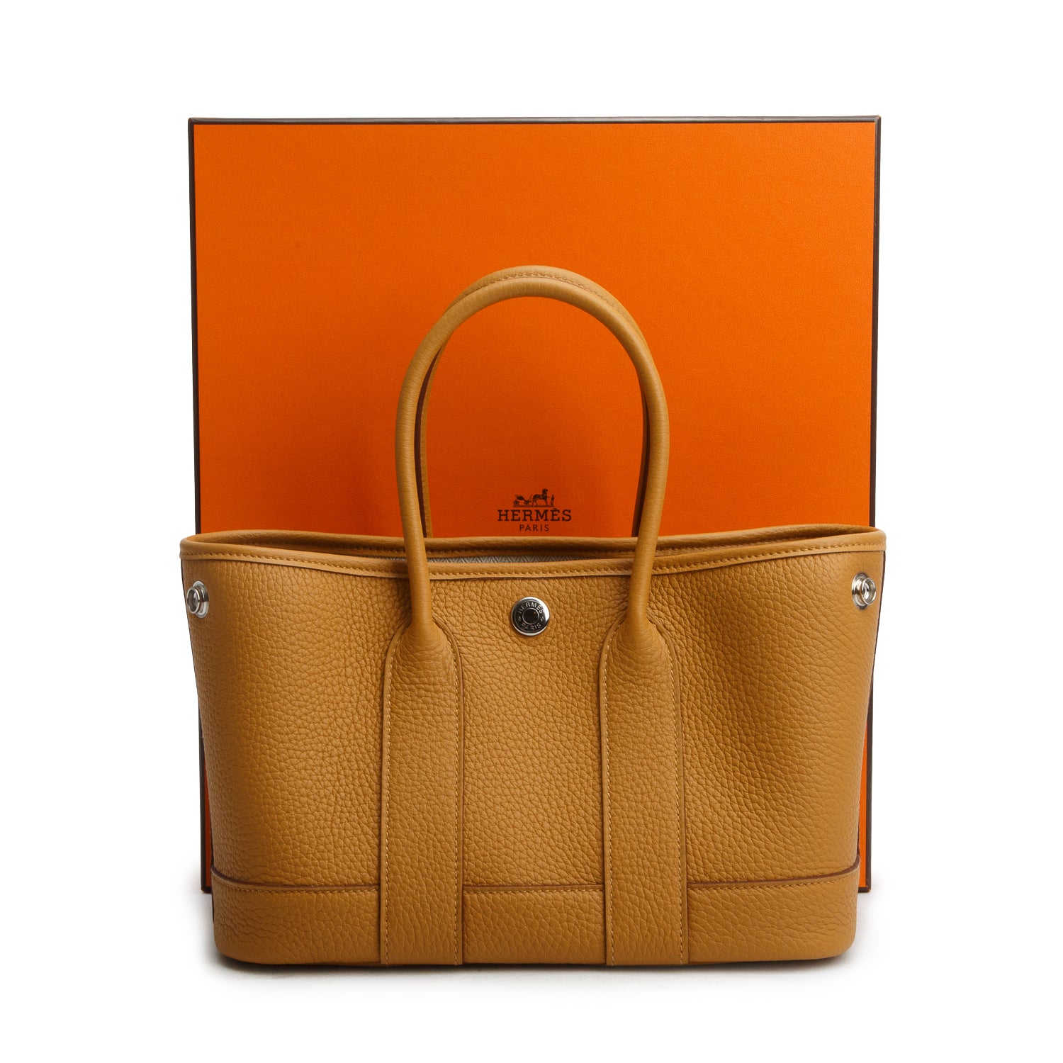 Hermes 2026 Ocre Negonda Neo Garden Party 23 w/ Box