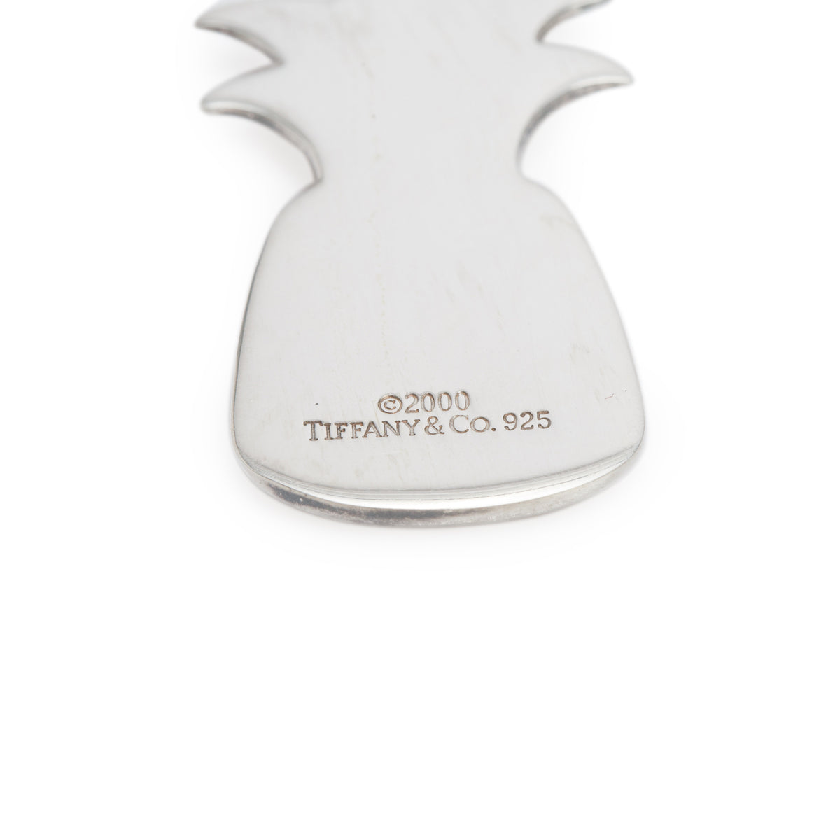 Tiffany & Co. Sterling Silver Pineapple Keychain