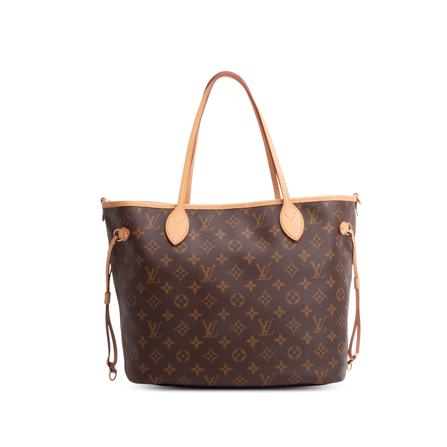 Louis Vuitton Monogram Neverfull Bandouliere Inside Out MM w/ Strap