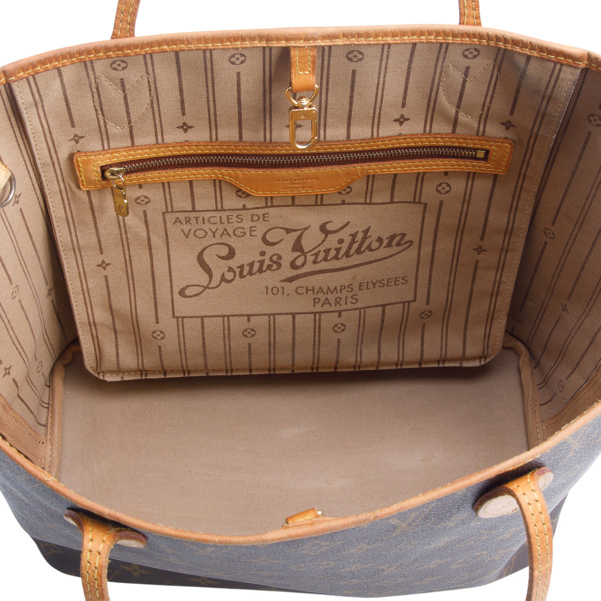 Louis Vuitton Monogram Neverfull MM w/ Receipt