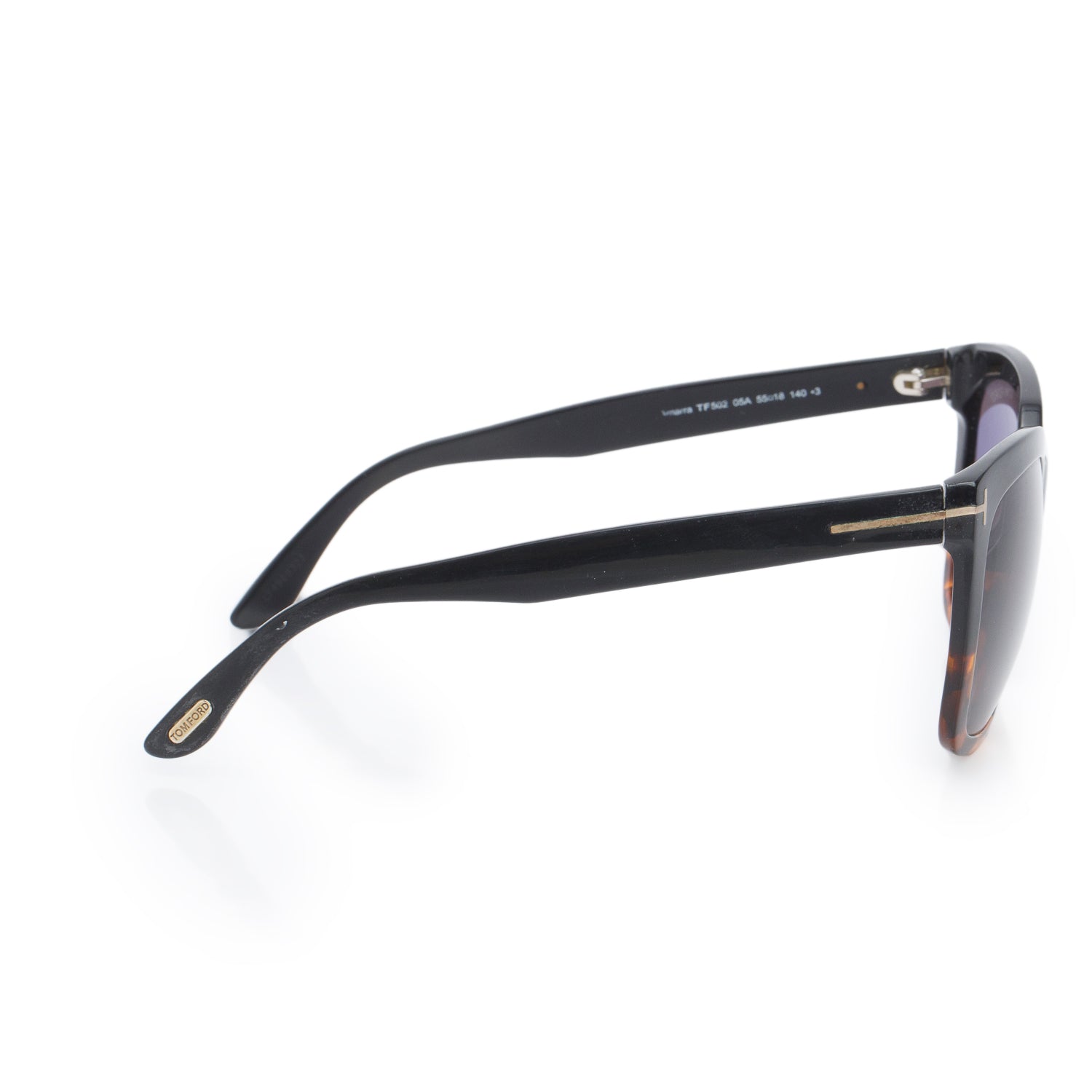 Tom Ford TF 502 Amarra Tortoise Acetate Square Sunglasses w/ Case