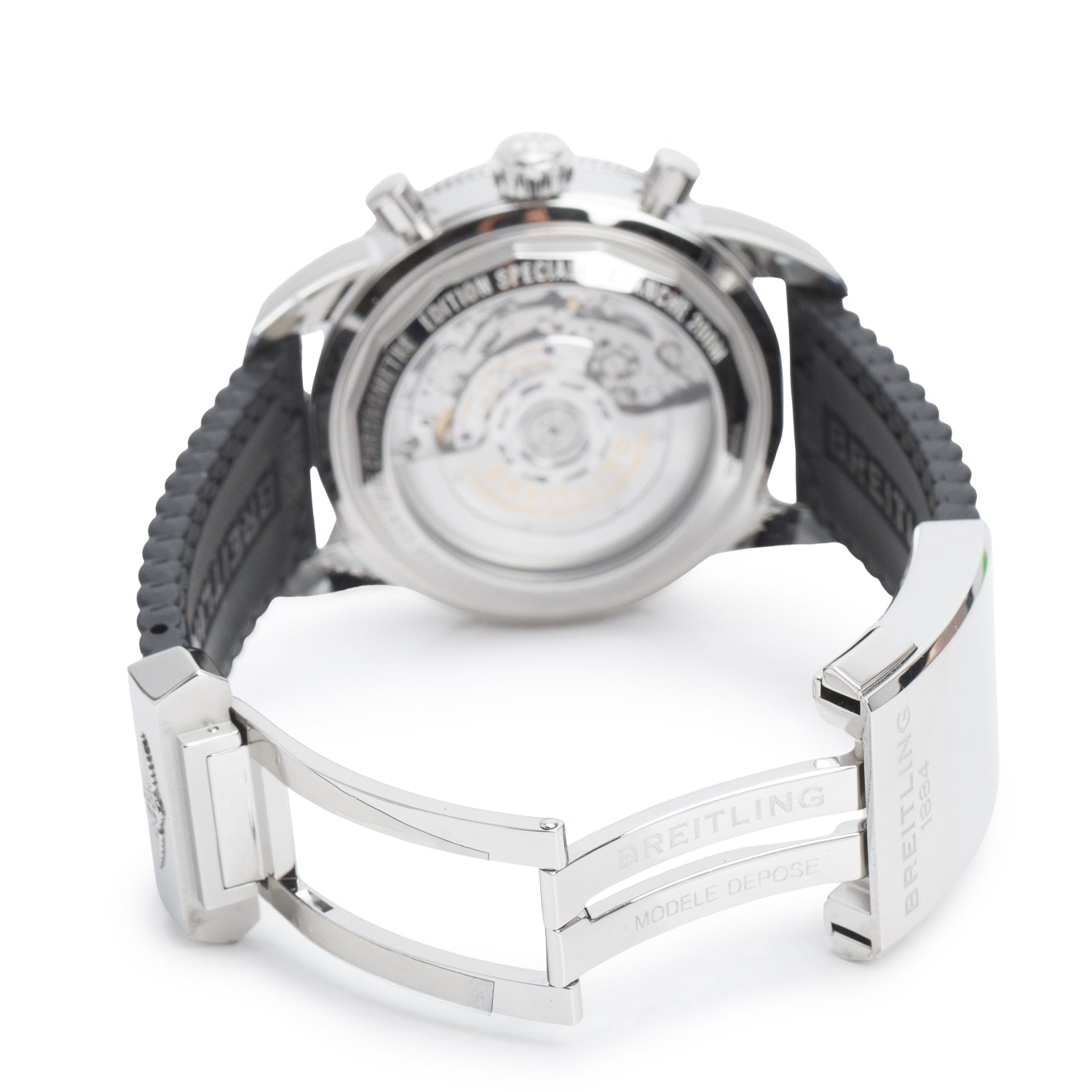 Breitling Stainless Steel Superocean Heritage II B01 44 MM Automatic Chronograph Watch Blue Dial AB0162 w/ Box & Papers