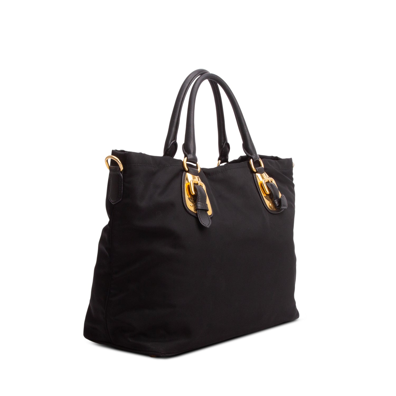 Prada Black Tessuto Nylon Tote