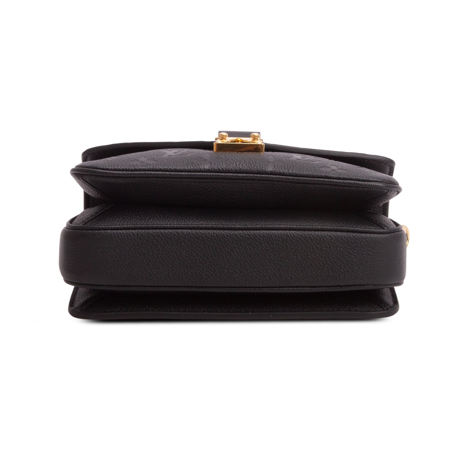 Louis Vuitton 2024 Black Monogram Empreinte East West Pochette Metis w/ Box, Strap & Receipt