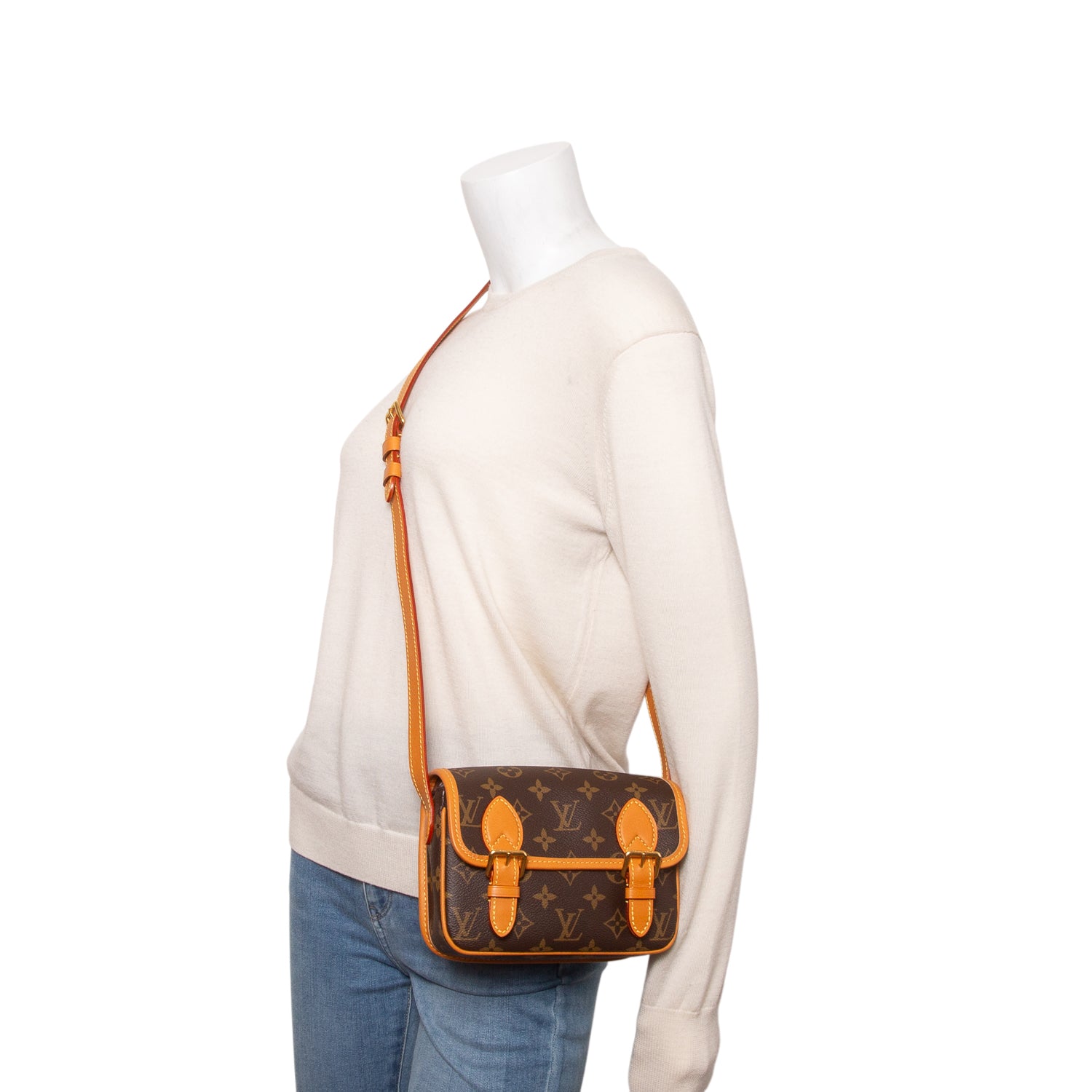 Louis Vuitton Monogram Satchel Wearable Wallet