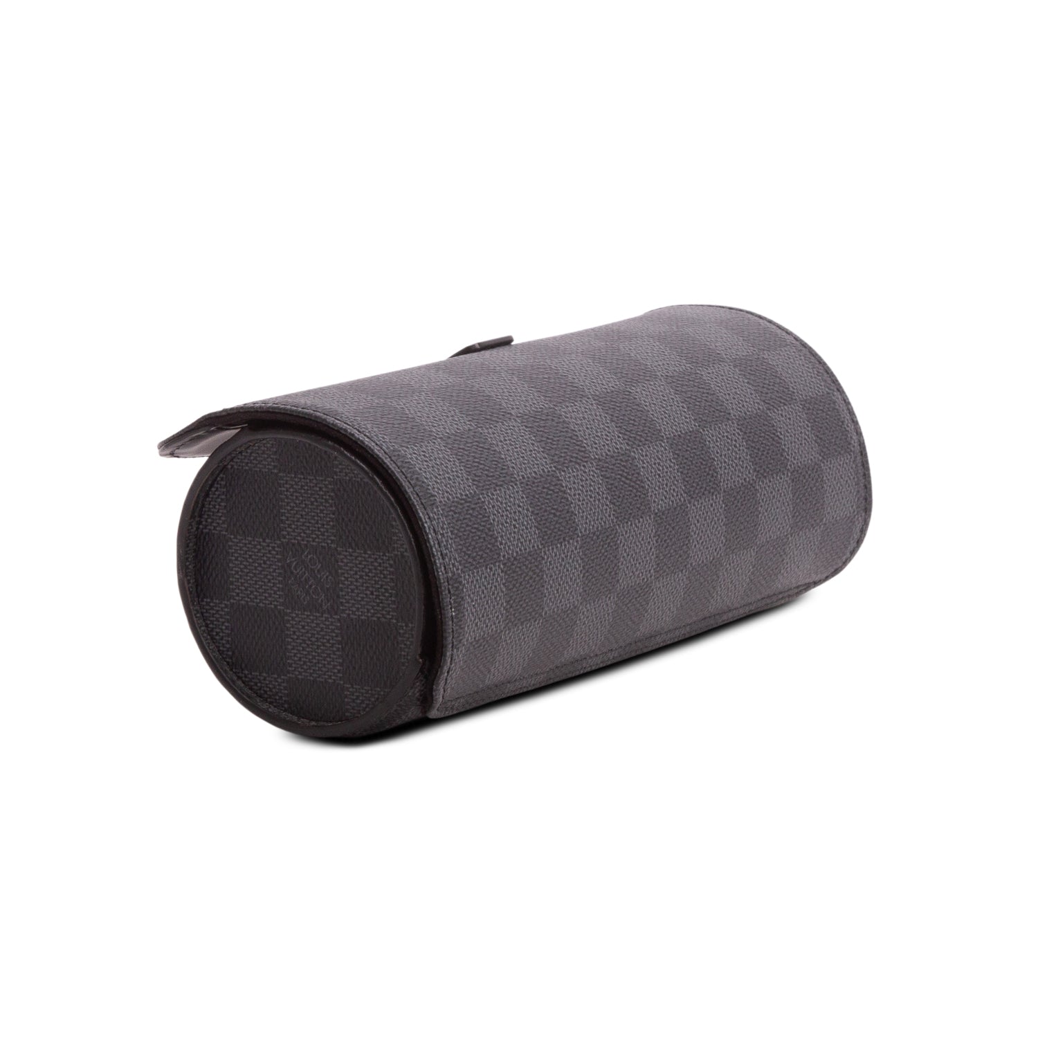 Louis Vuitton Damier Graphite 3 Watch Case w/ Receipt