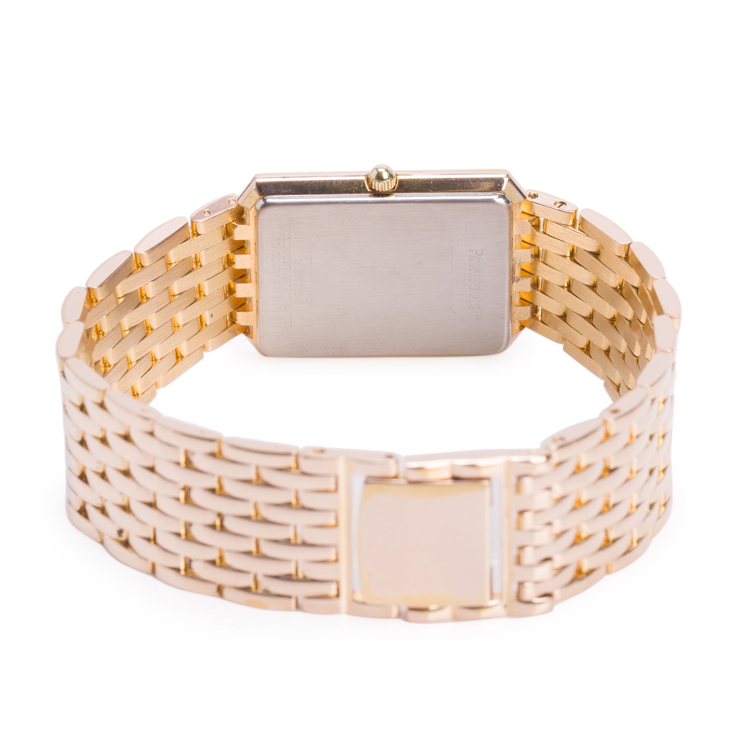Tiffany & Co. Electroplated Stainless Steel Portfolio Quartz Watch