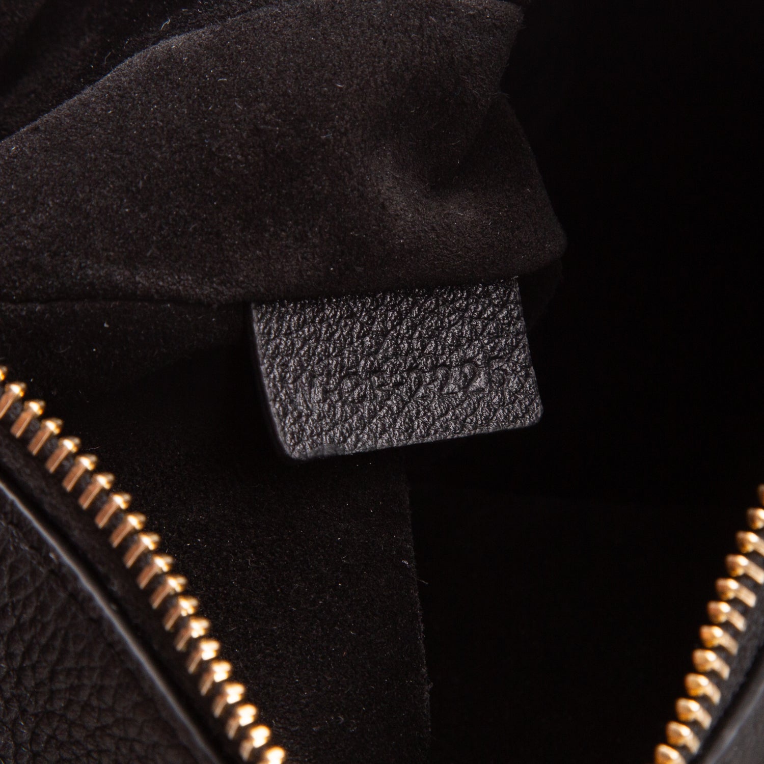 Celine 2025 Black Grained Calfskin Teen Lulu w/ Box & Strap