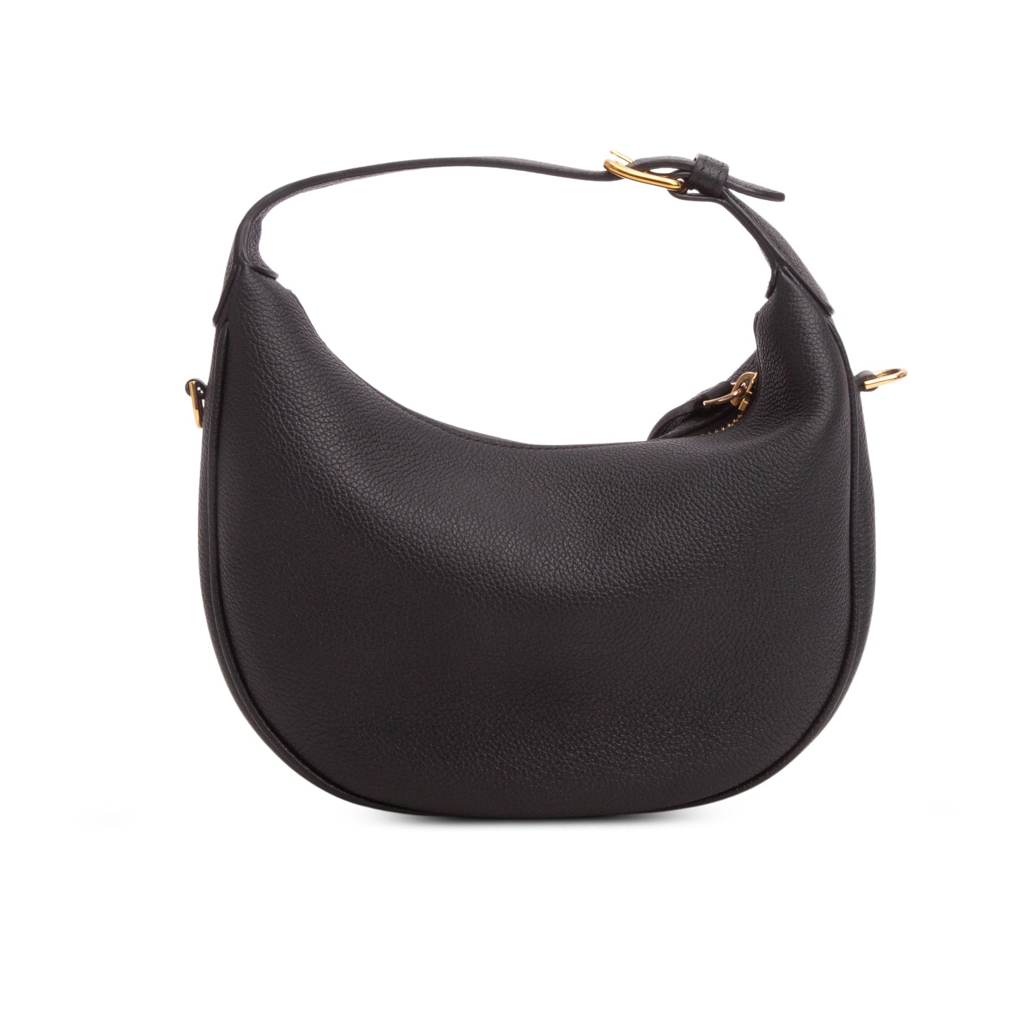 Celine 2025 Black Grained Calfskin Teen Lulu w/ Box & Strap