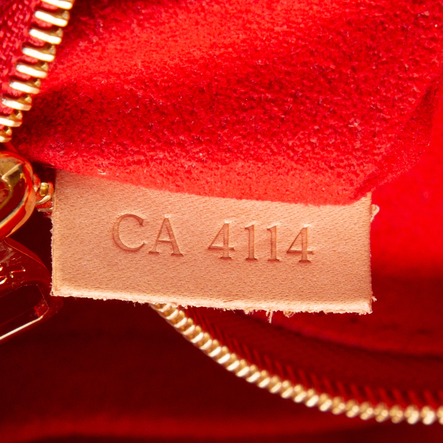 Louis Vuitton Red Monogram Pallas Chain Bag
