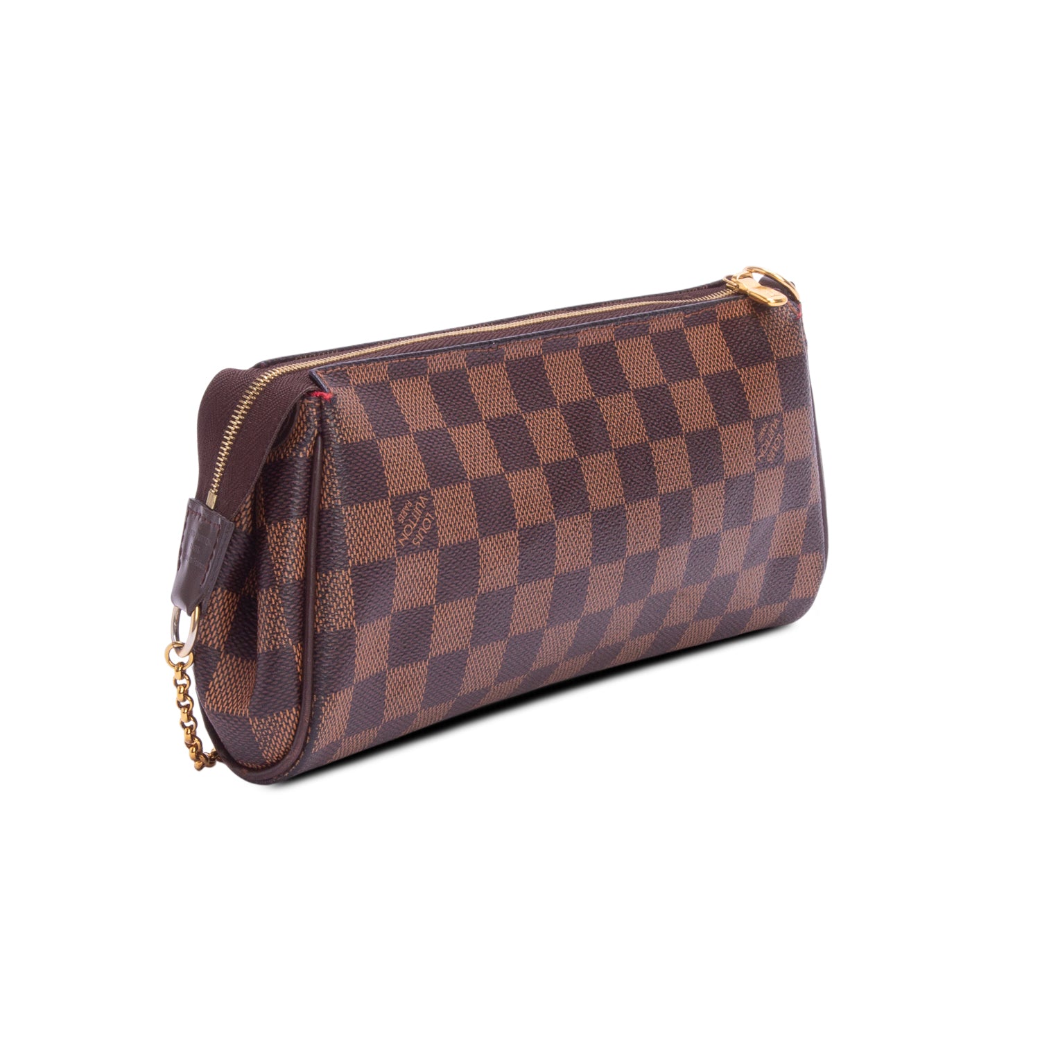 Louis Vuitton Damier Ebene Eva Clutch w/ Straps