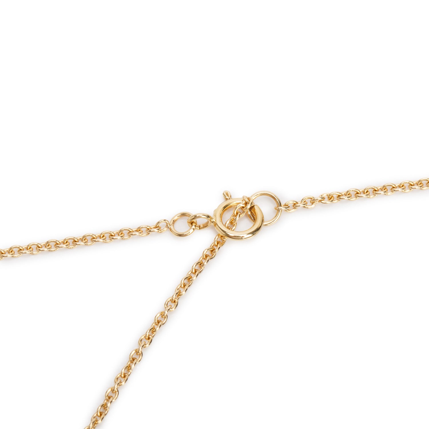 Tiffany & Co. 18k Yellow Gold Diamond & Turquoise 16 MM T Circle Pendant Necklace w/ Box