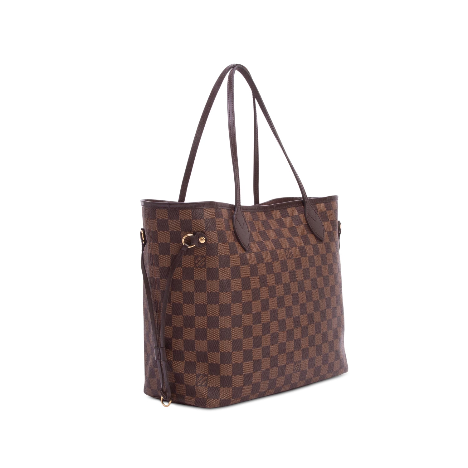 Louis Vuitton Damier Ebene Neverfull MM w/ Pouch