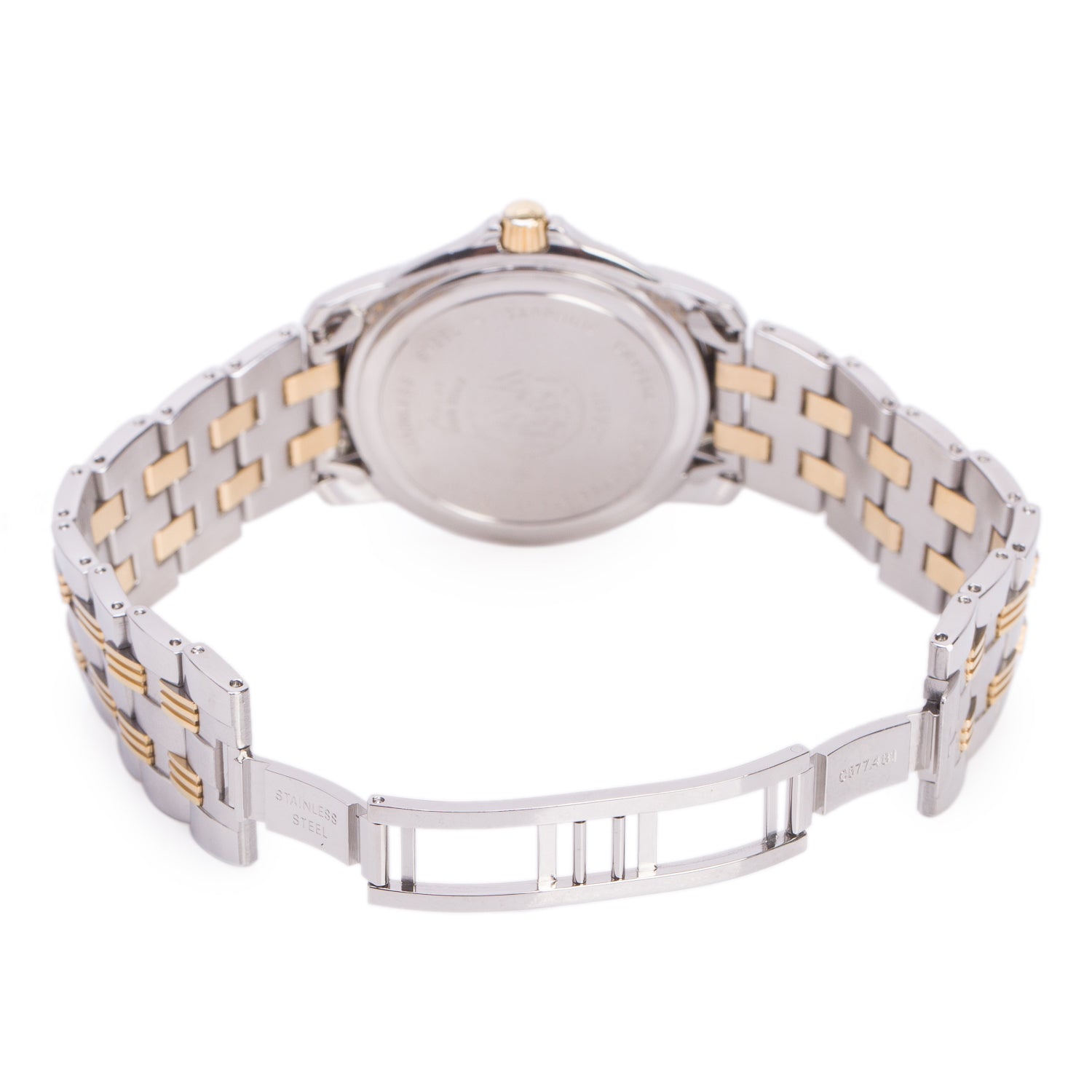 Tissot Two-Tone Stainless Steel Ballade 36 MM Quartz Watch Blue Dial
