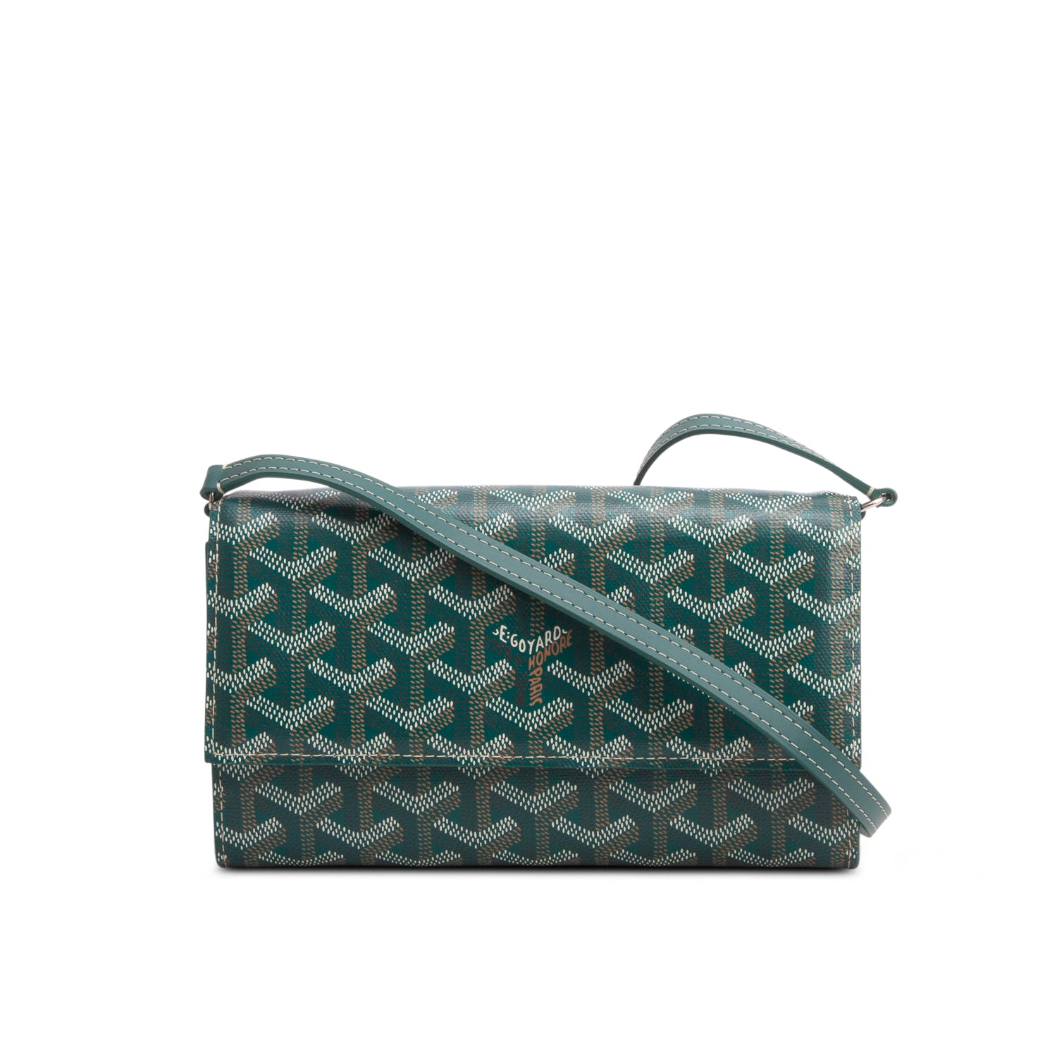 Goyard 2024 Green Canvas Varenne Continental Wallet