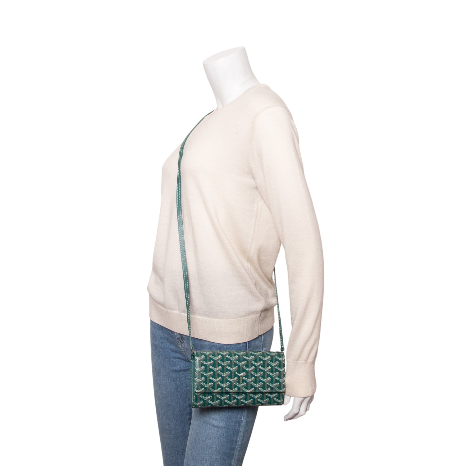 Goyard 2024 Green Canvas Varenne Continental Wallet