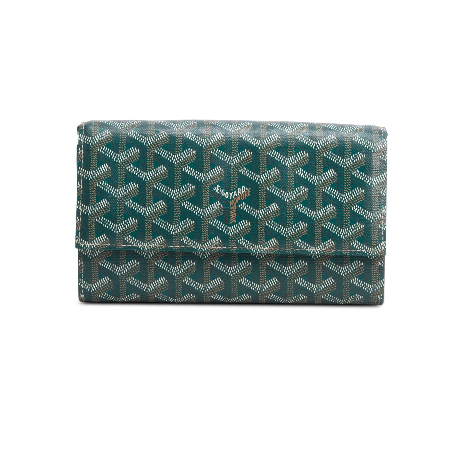 Goyard 2024 Green Canvas Varenne Continental Wallet