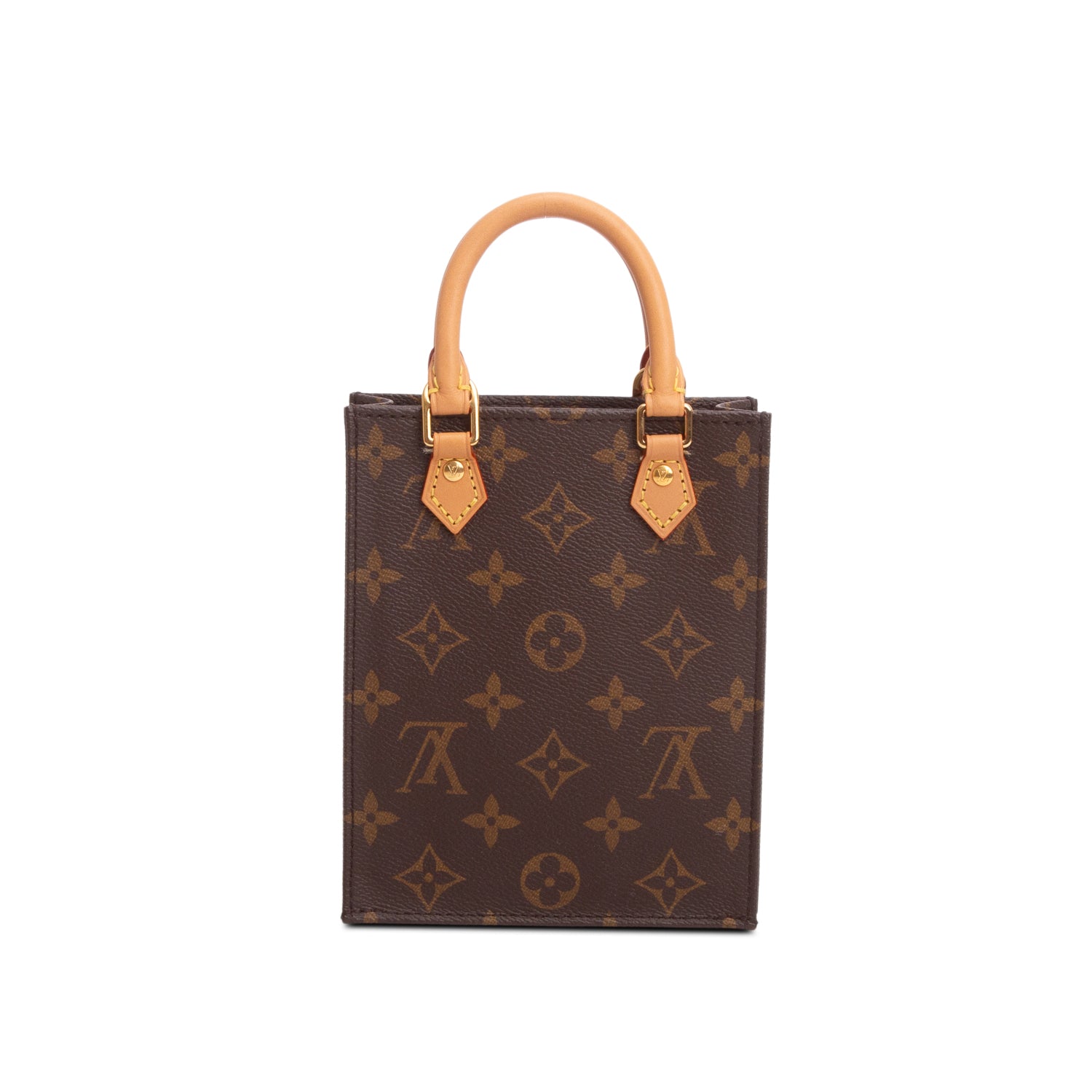 Louis Vuitton 2020 Monogram Petit Sac Plat w/ Box & Strap